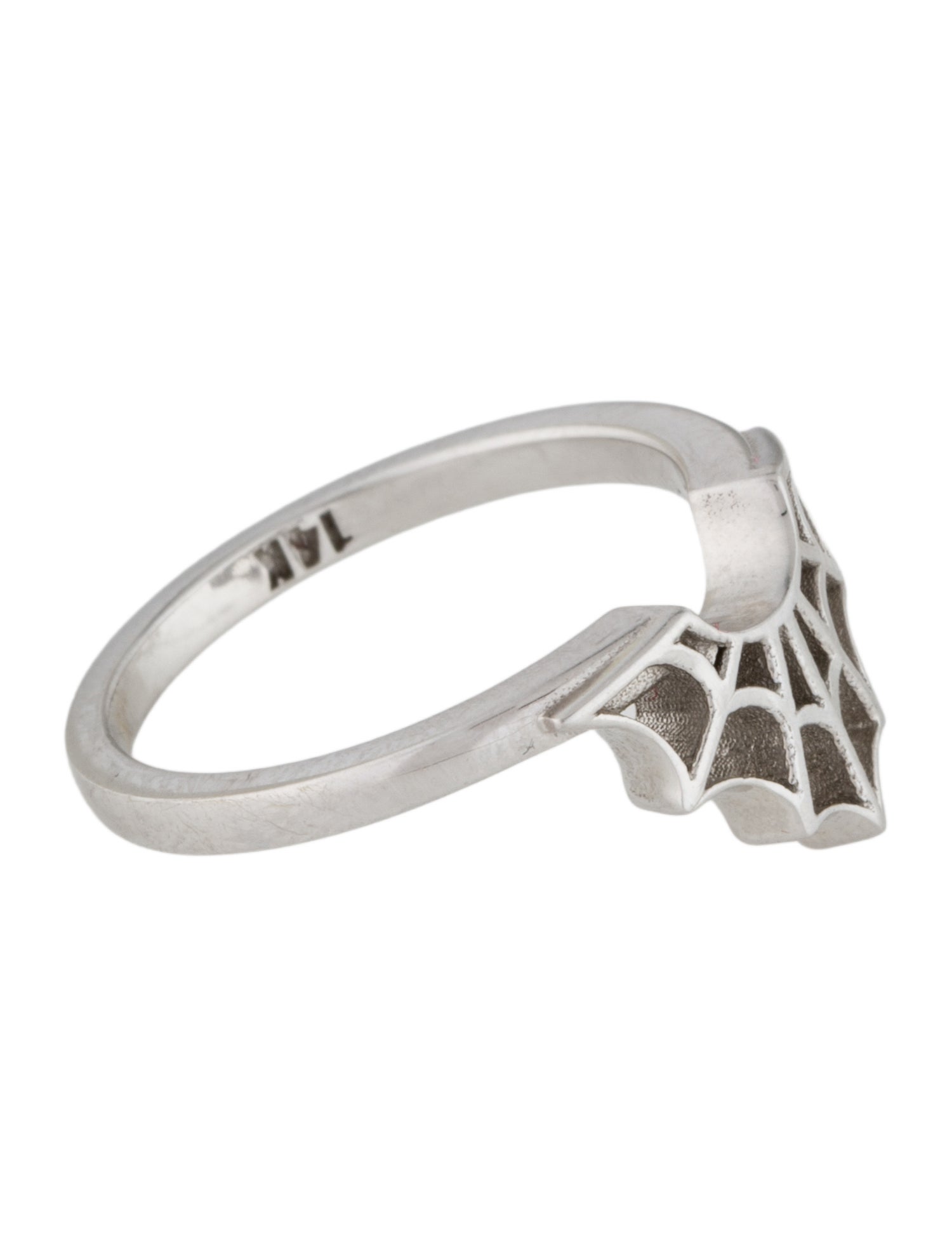 Ring 14K Spider Web Cocktail