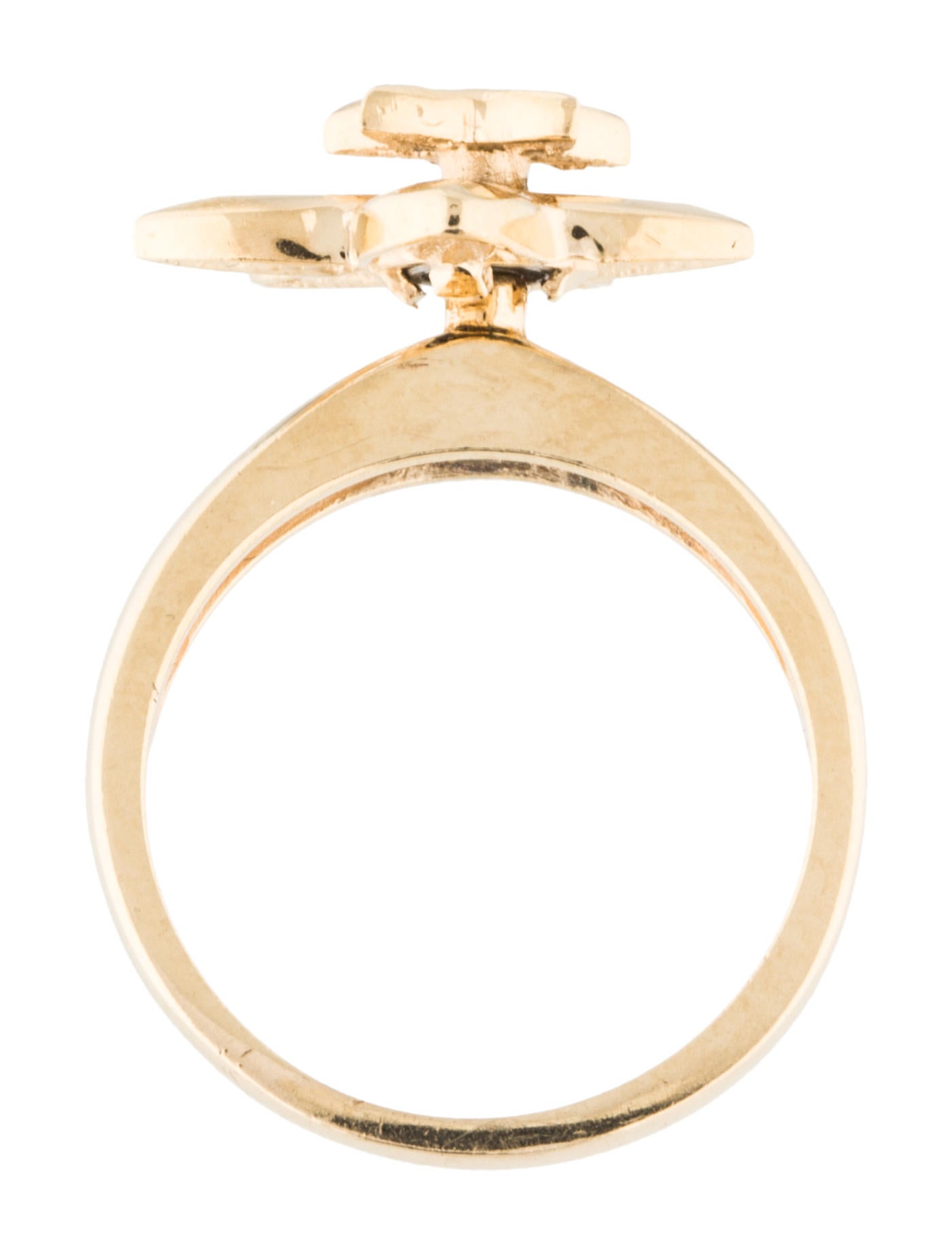 14K Spinning Flower Ring Rings RRING36406 The RealReal