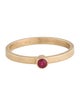 Ring 14K Ruby Stackable Band