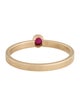 Ring 14K Ruby Stackable Band