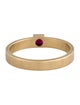Ring 14K Ruby Stackable Band