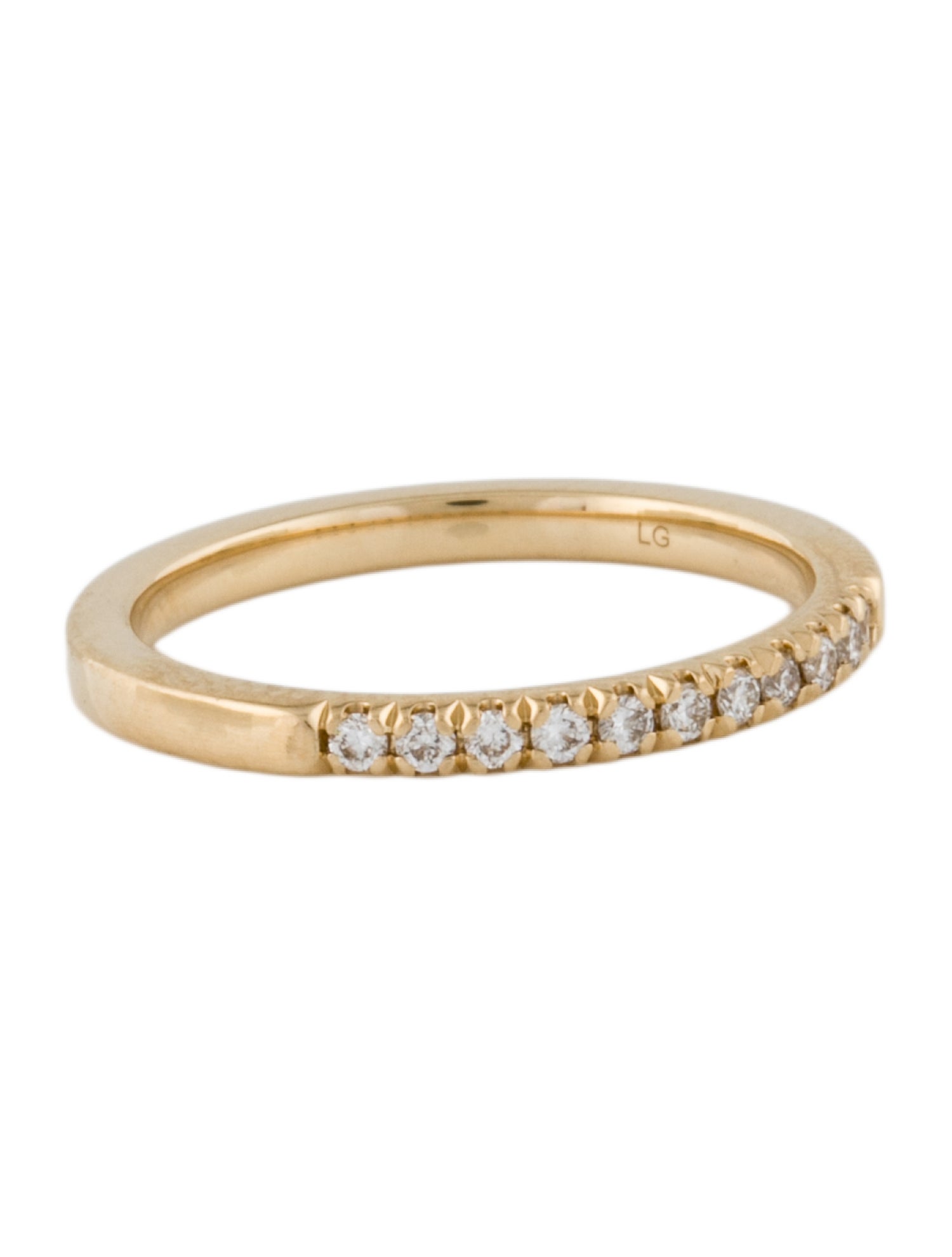Ring 14K Lab-Grown Diamond Band