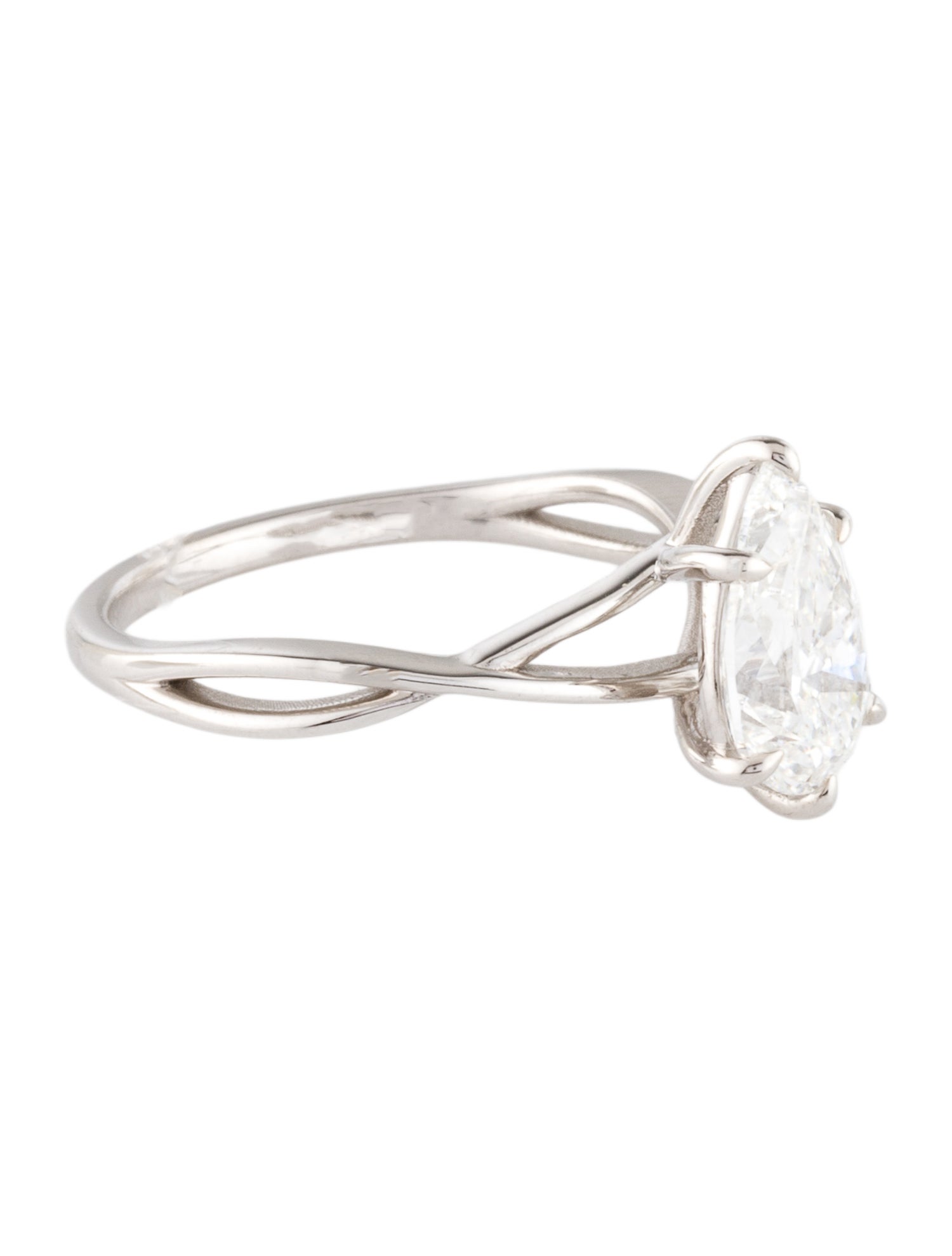 Ring 14K 2.08ct Lab-Grown Diamond