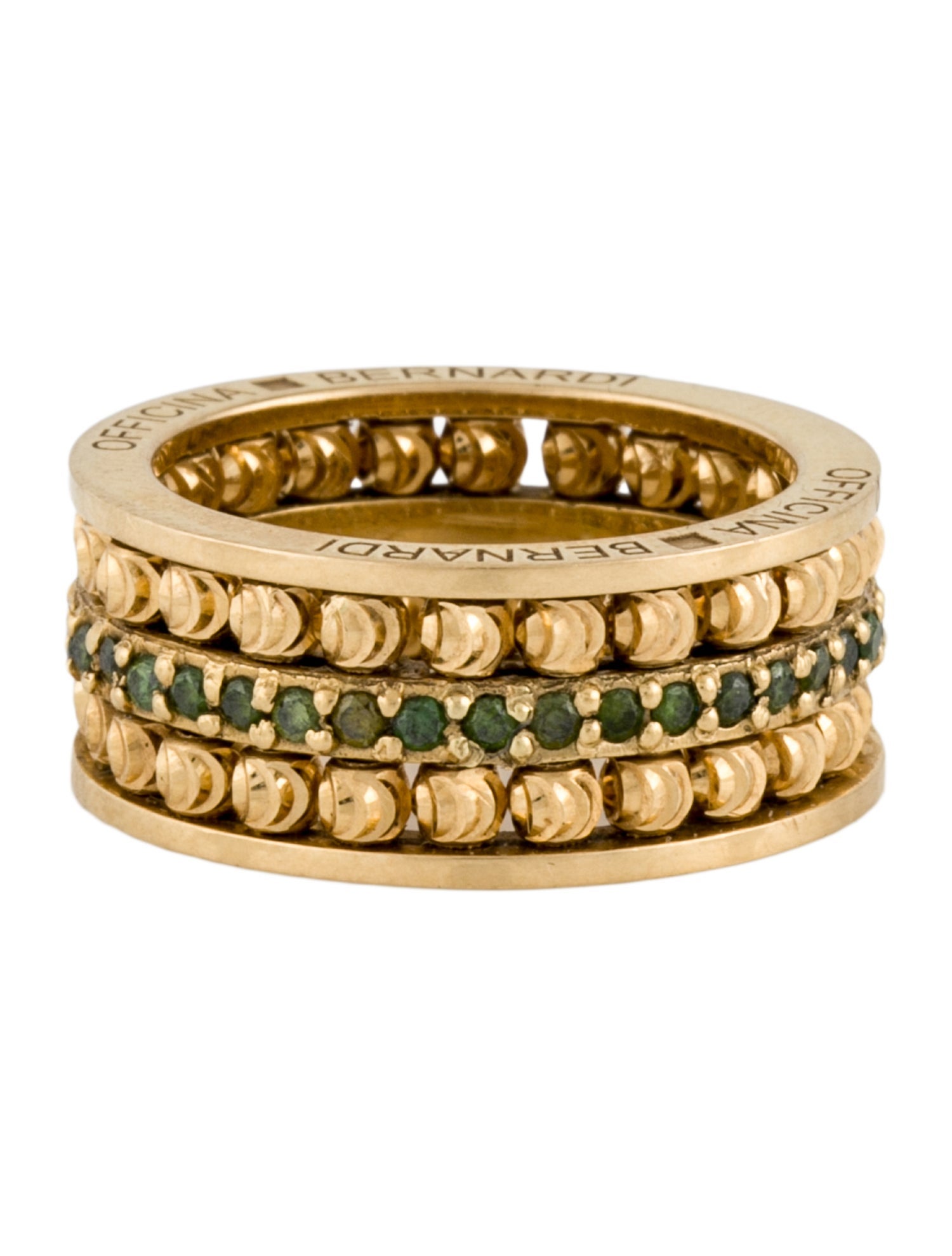 Ring Officina Bernardi 18K Diamond Band