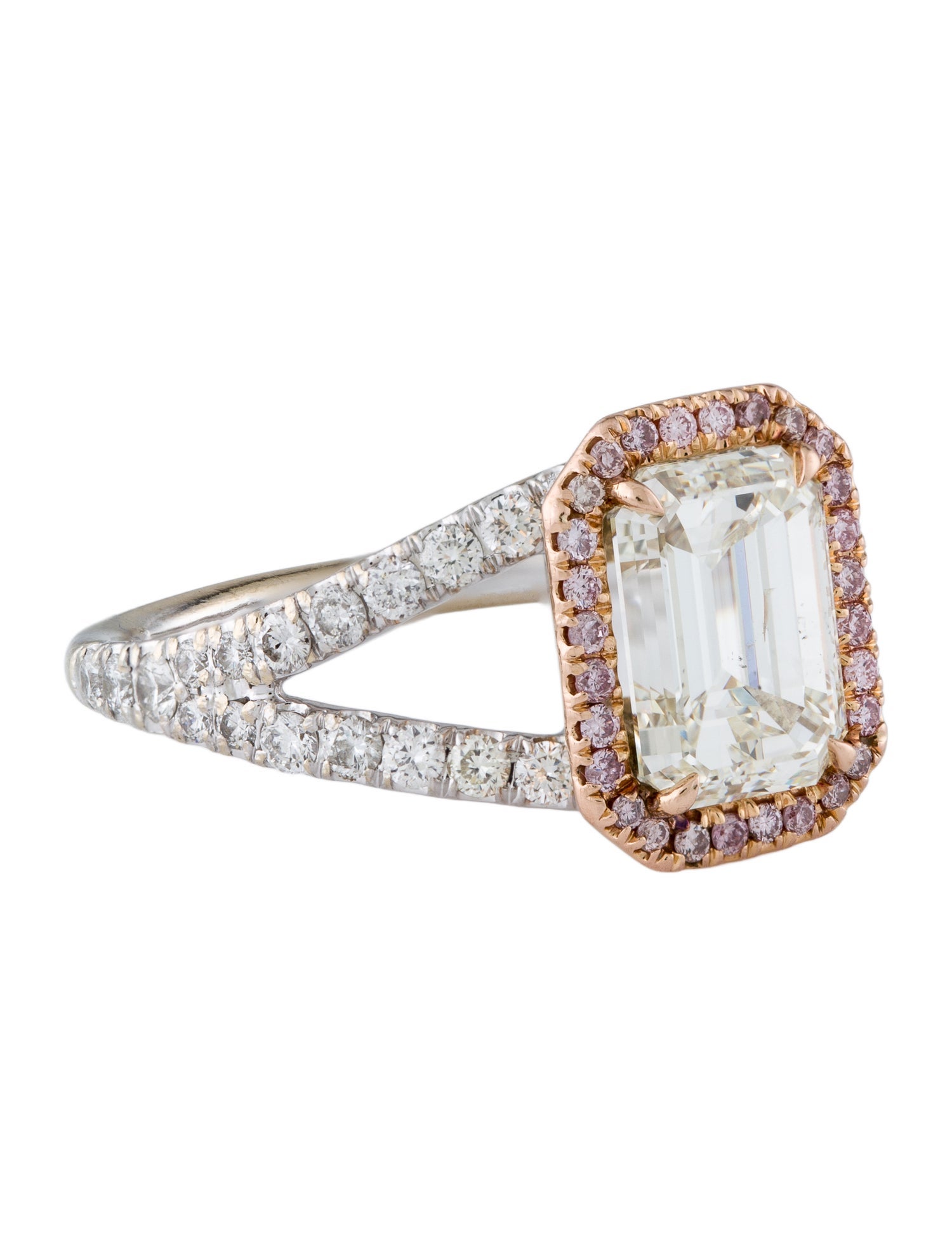 Ring 2.02ct Diamond Halo Engagement