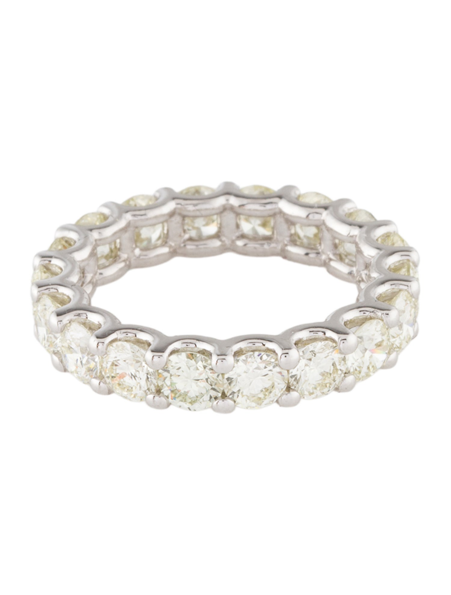 Ring 14K 3.78ct Diamond Eternity Band