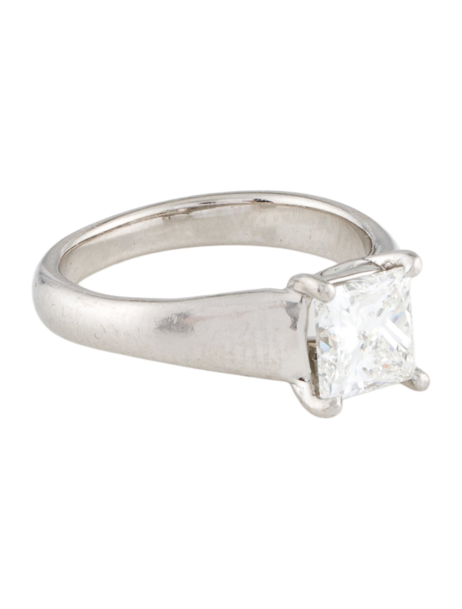 Ring Platinum 1.04ct Diamond Solitaire Engagement