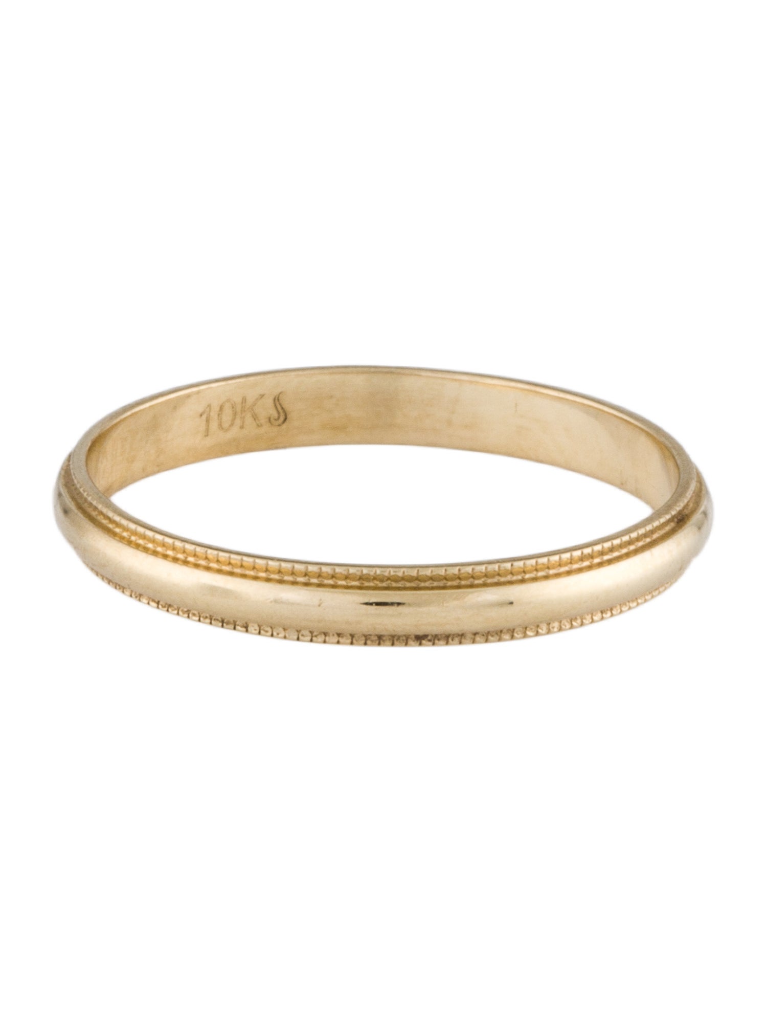 Ring 10K Stackable Band