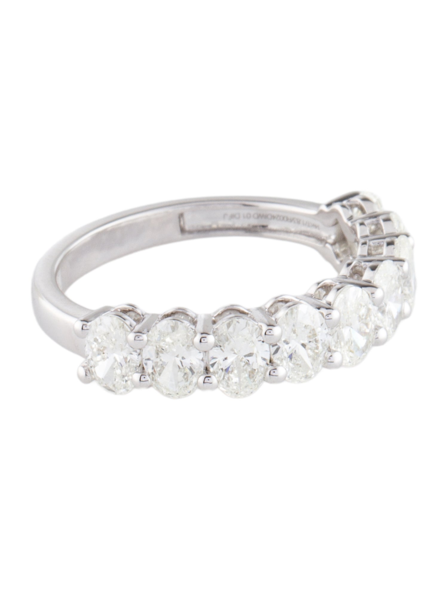 Ring 14K 1.83ctw Half Eternity Band