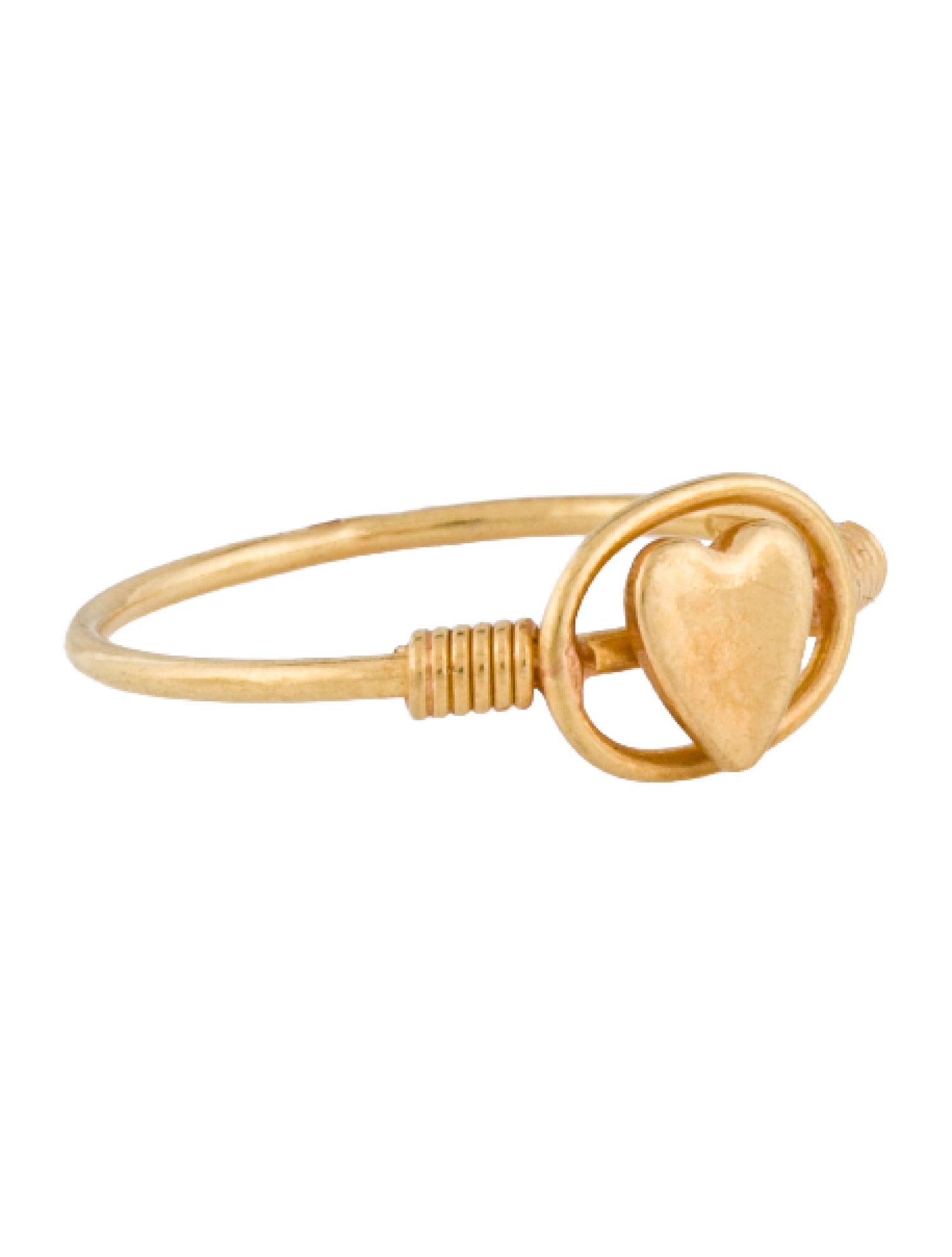 Ring 18K Heart Cocktail