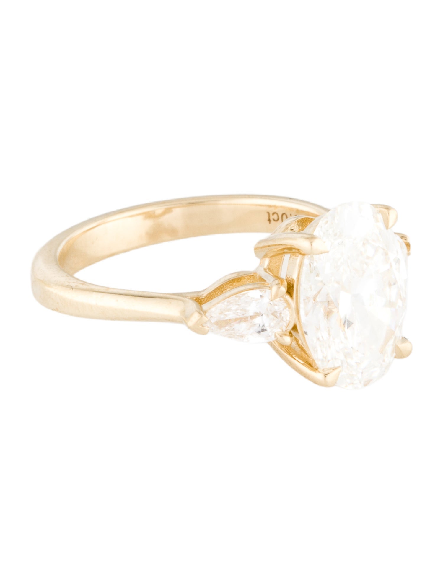 Ring 3.00ctw Lab-Grown Diamond Engagement