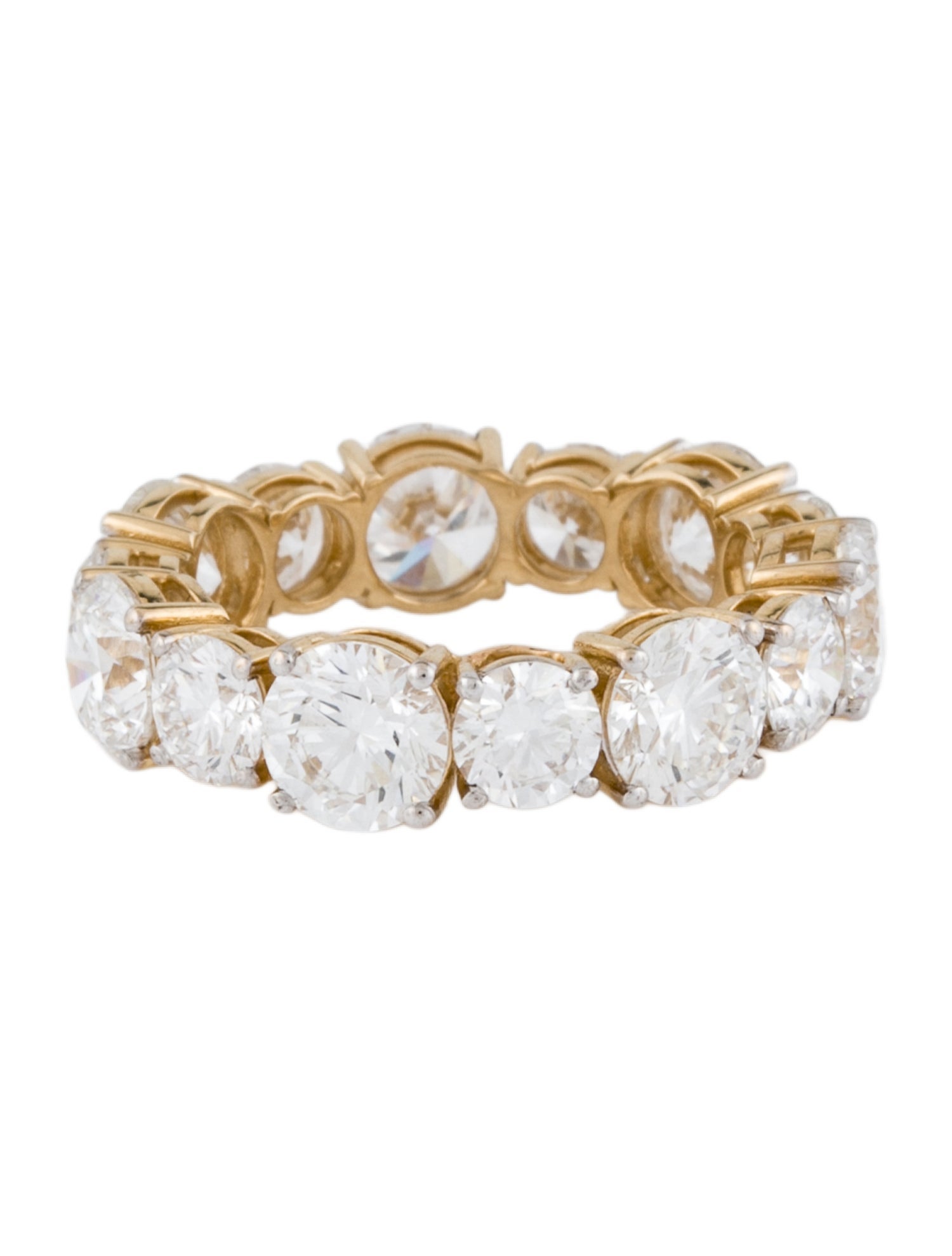 Ring 14K 6.78ctw Lab Grown Diamond Eternity Band