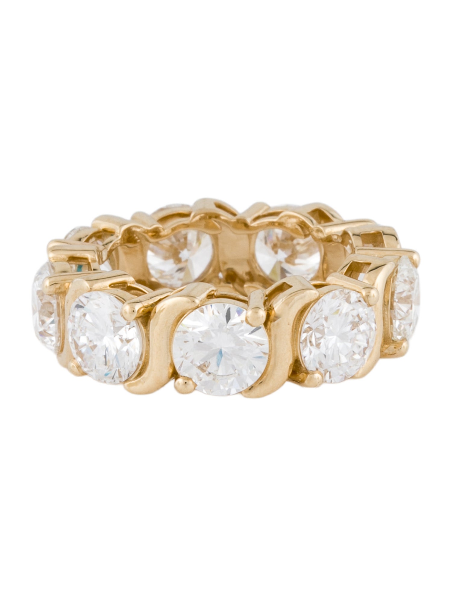 Ring 14K 7.90ctw Lab Grown Diamond Eternity Band