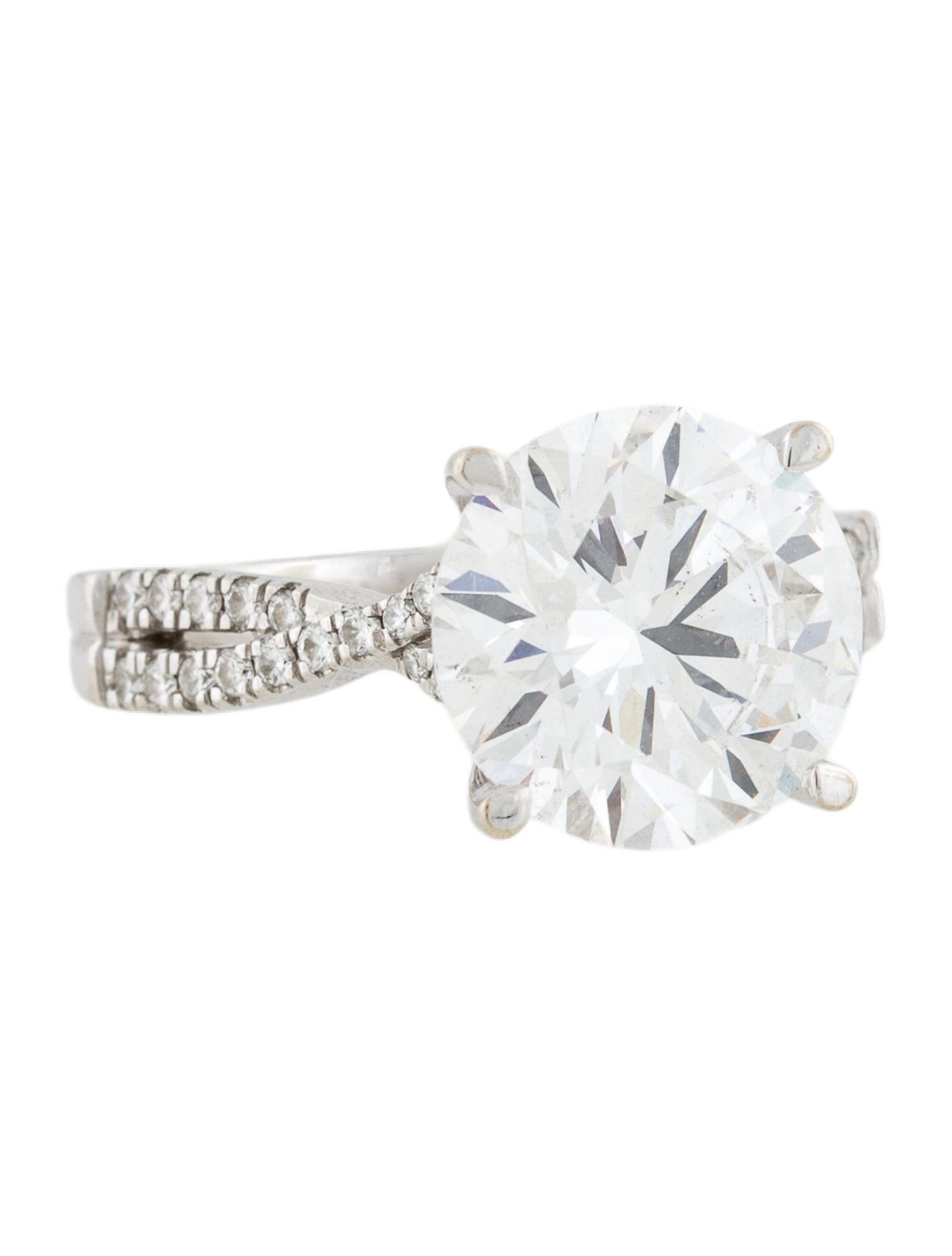 Ring 4.87ct Lab-Grown Diamond Engagement