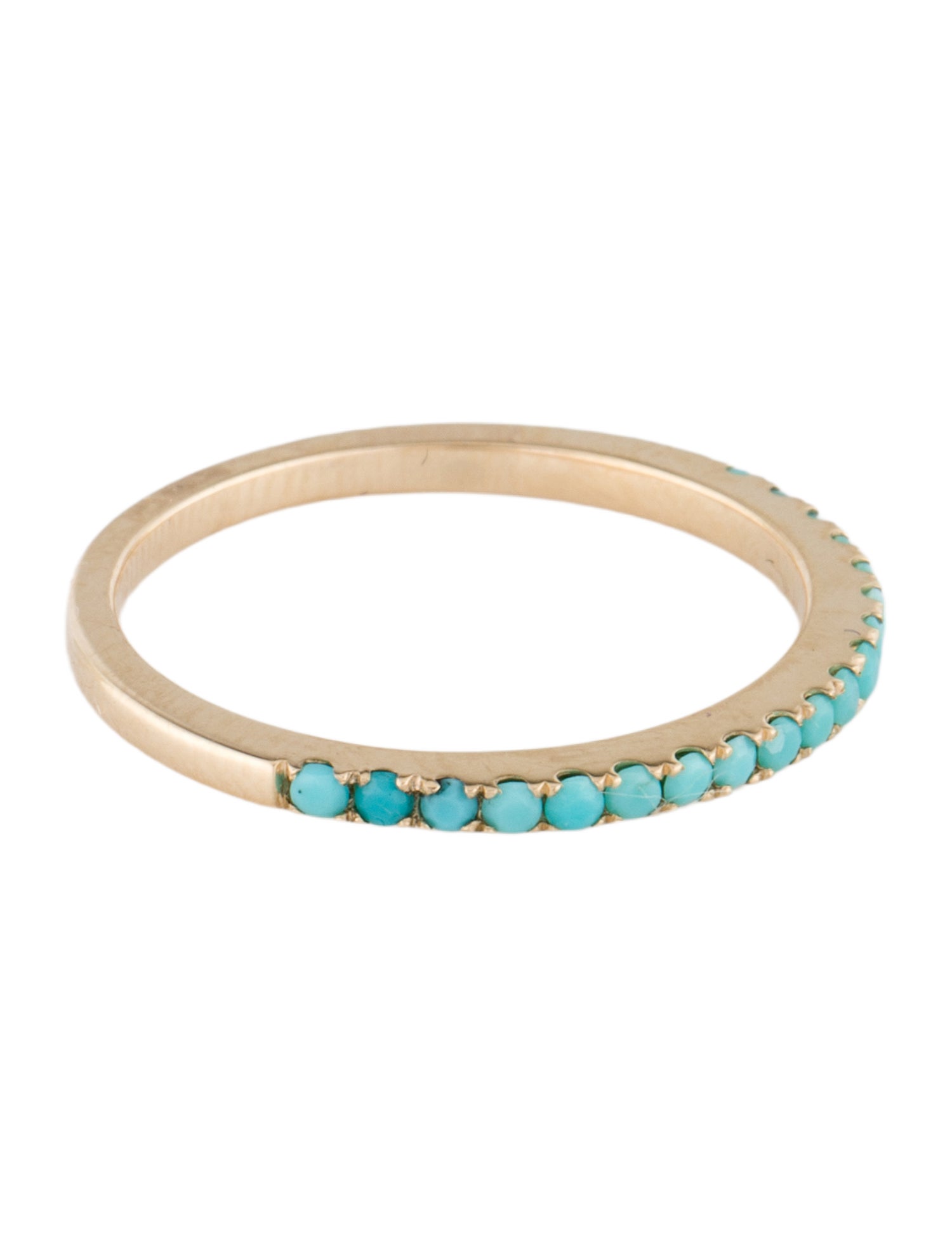 Ring 14K Turquoise Band