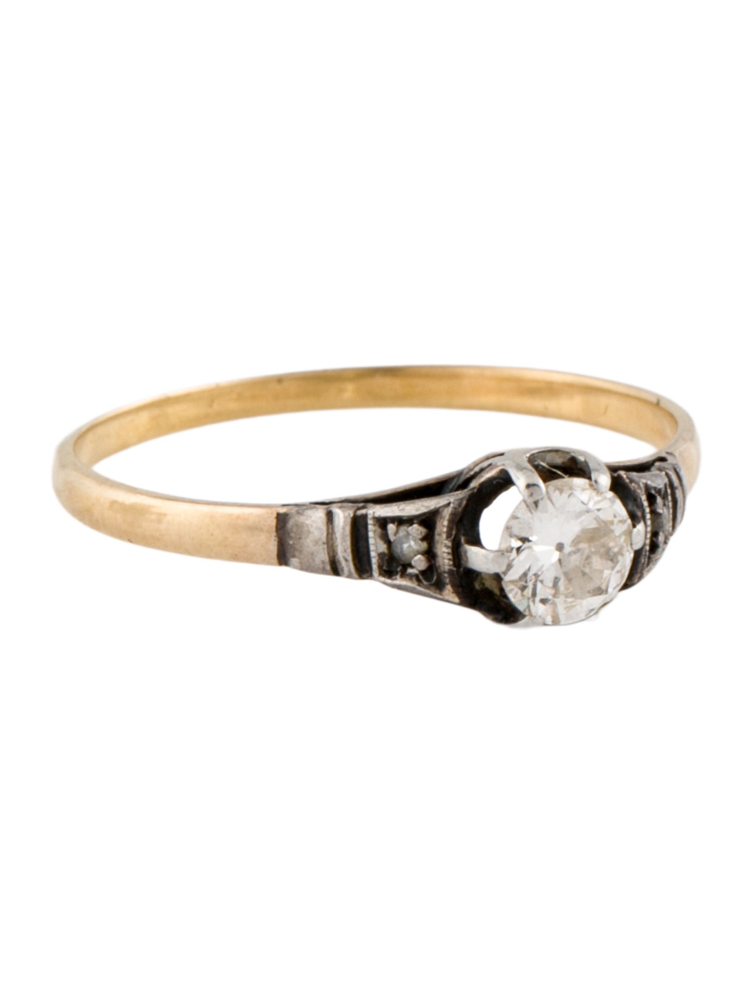 Ring Vintage 18K Diamond