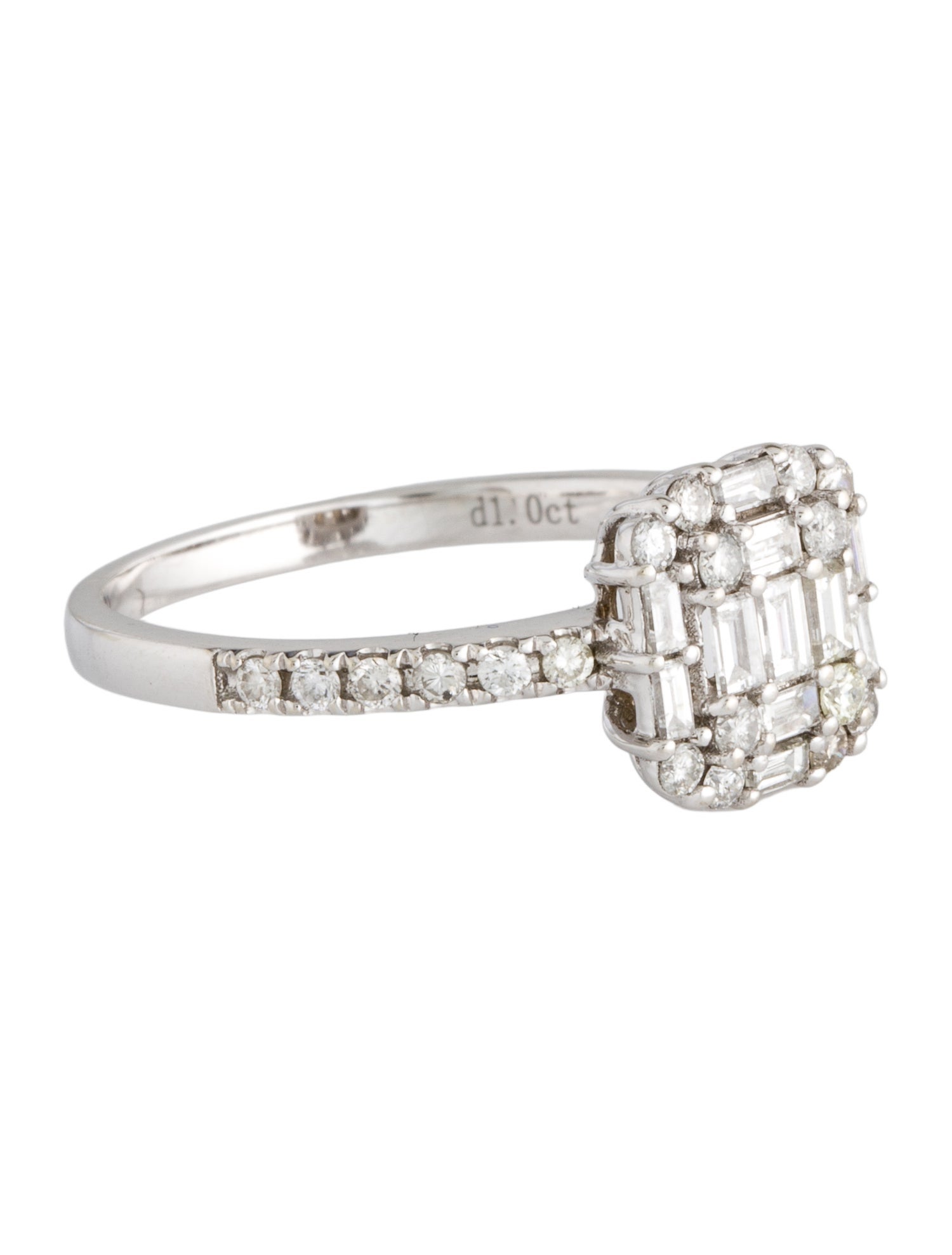 Ring 14K Diamond Cocktail