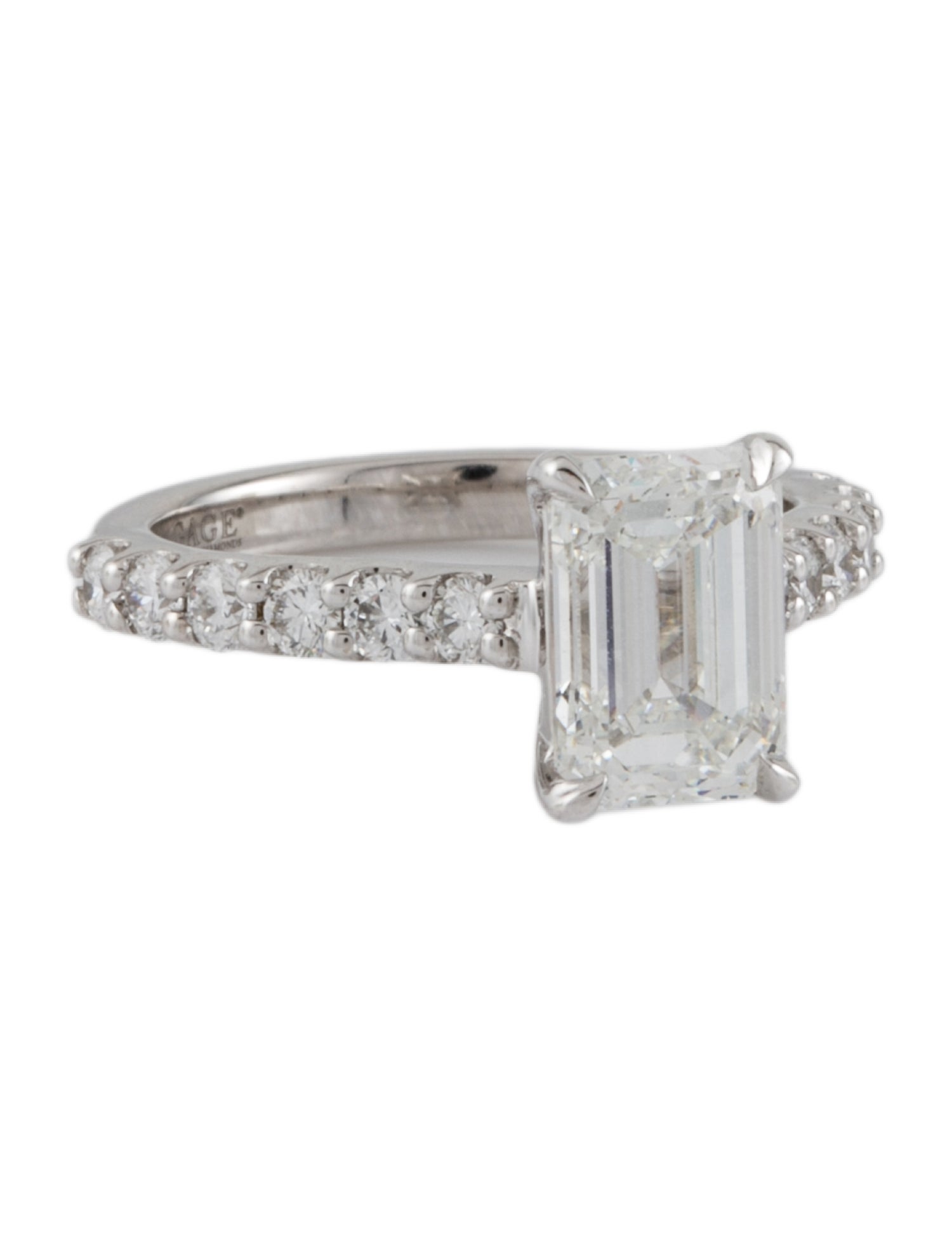 Ring 14K 2.45ctw Lab-Grown Diamond Engagement