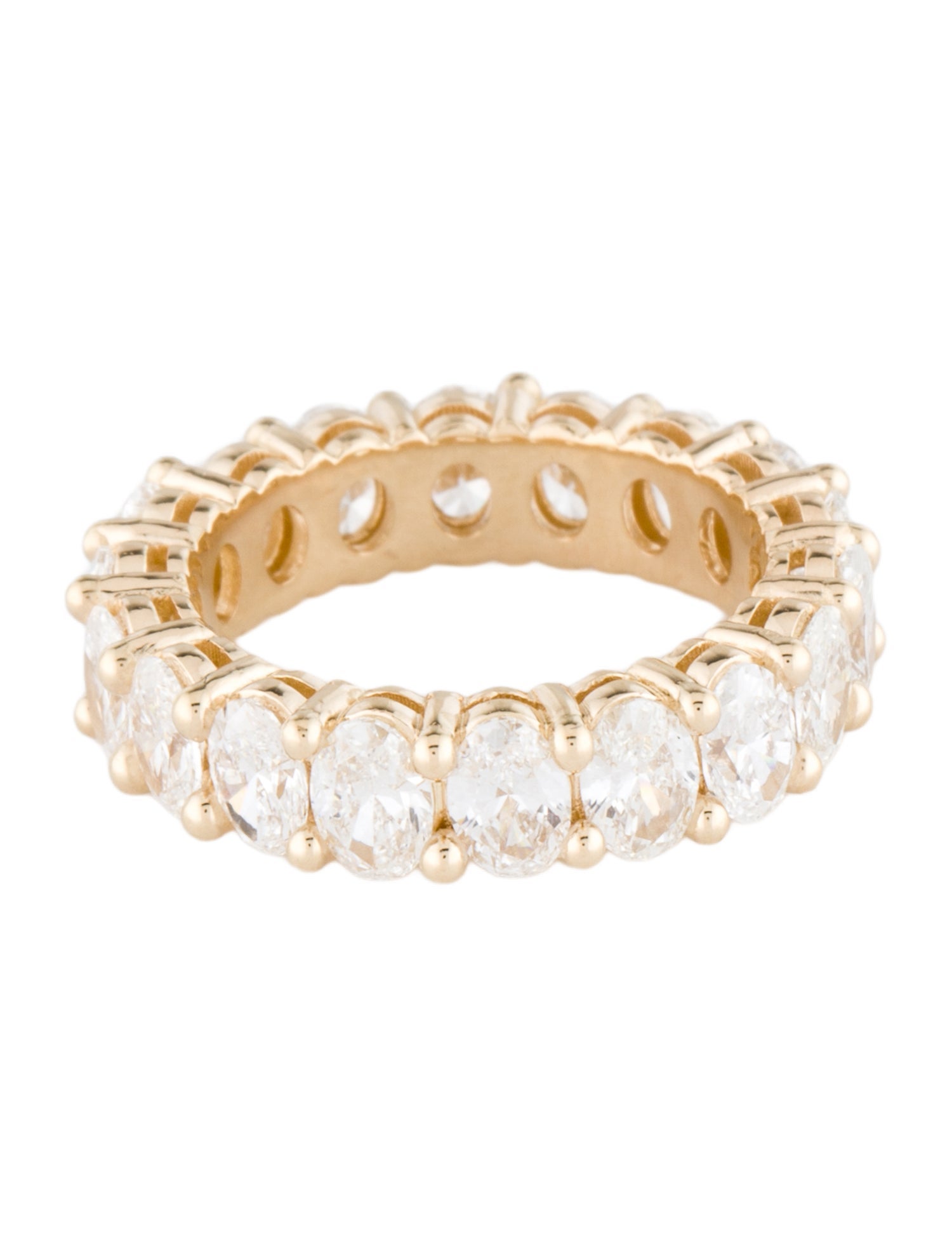 Ring 14K 4.32ctw Lab-Grown Diamond Eternity Band