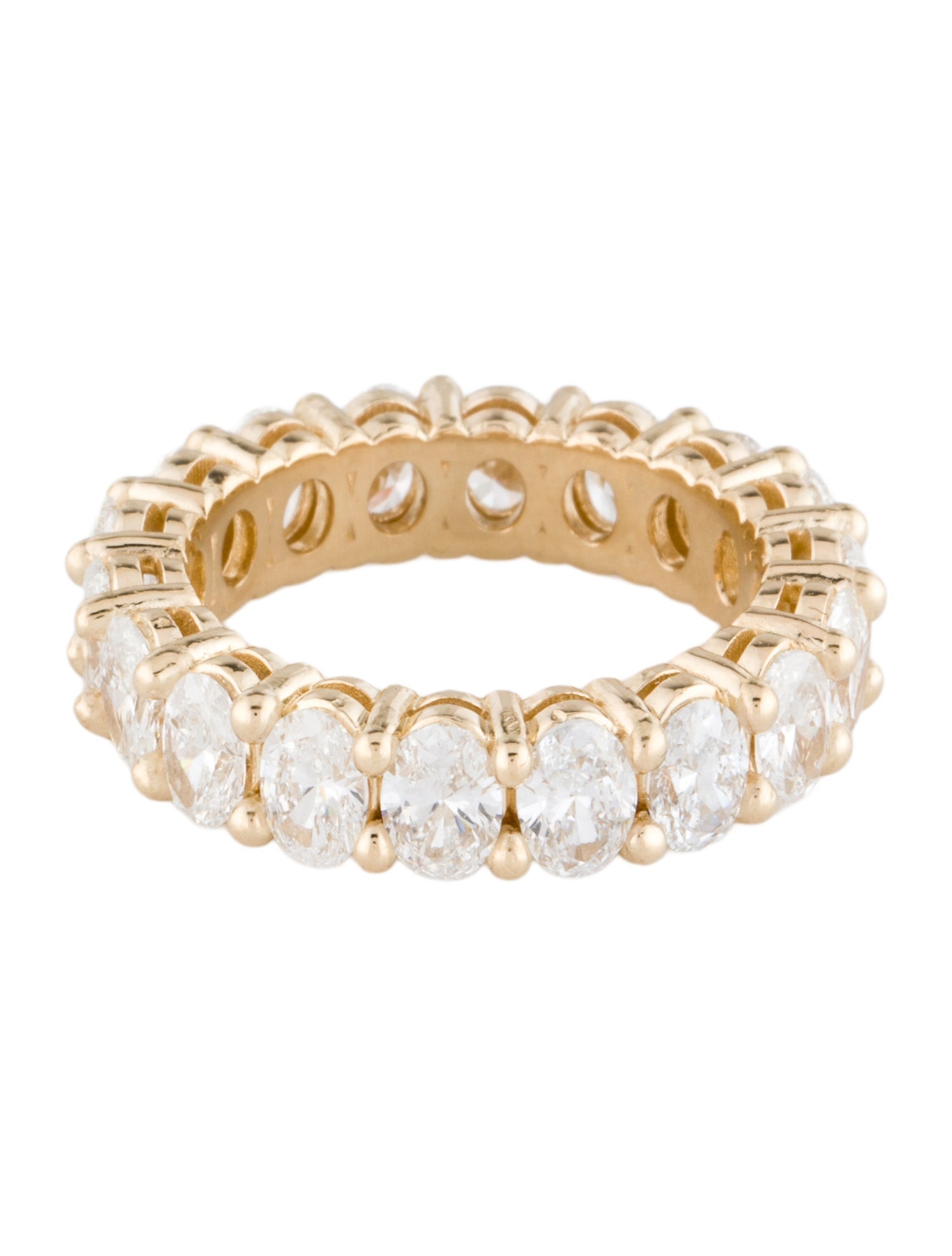 Ring 14K 4.32ctw Lab-Grown Diamond Eternity Band