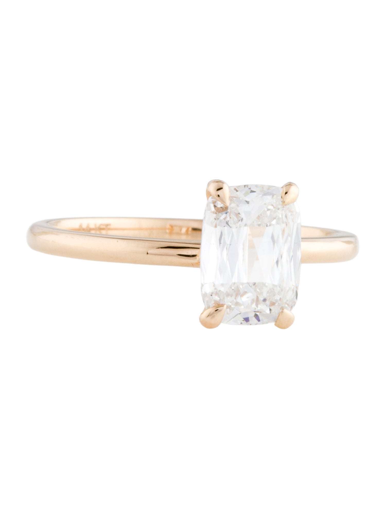 Ring 1.55ctw Lab-Grown Diamond Engagement w/ Tags