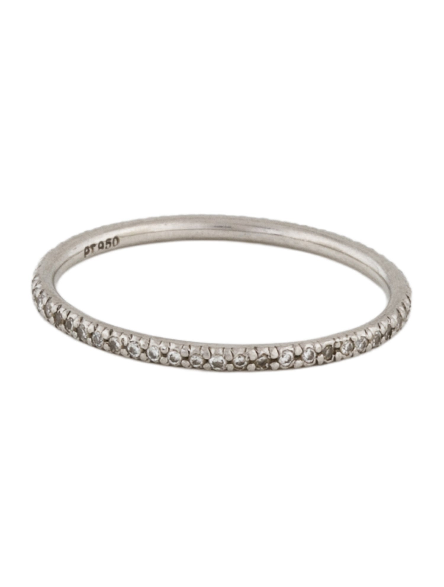 Ring Platinum & Diamond Eternity Band