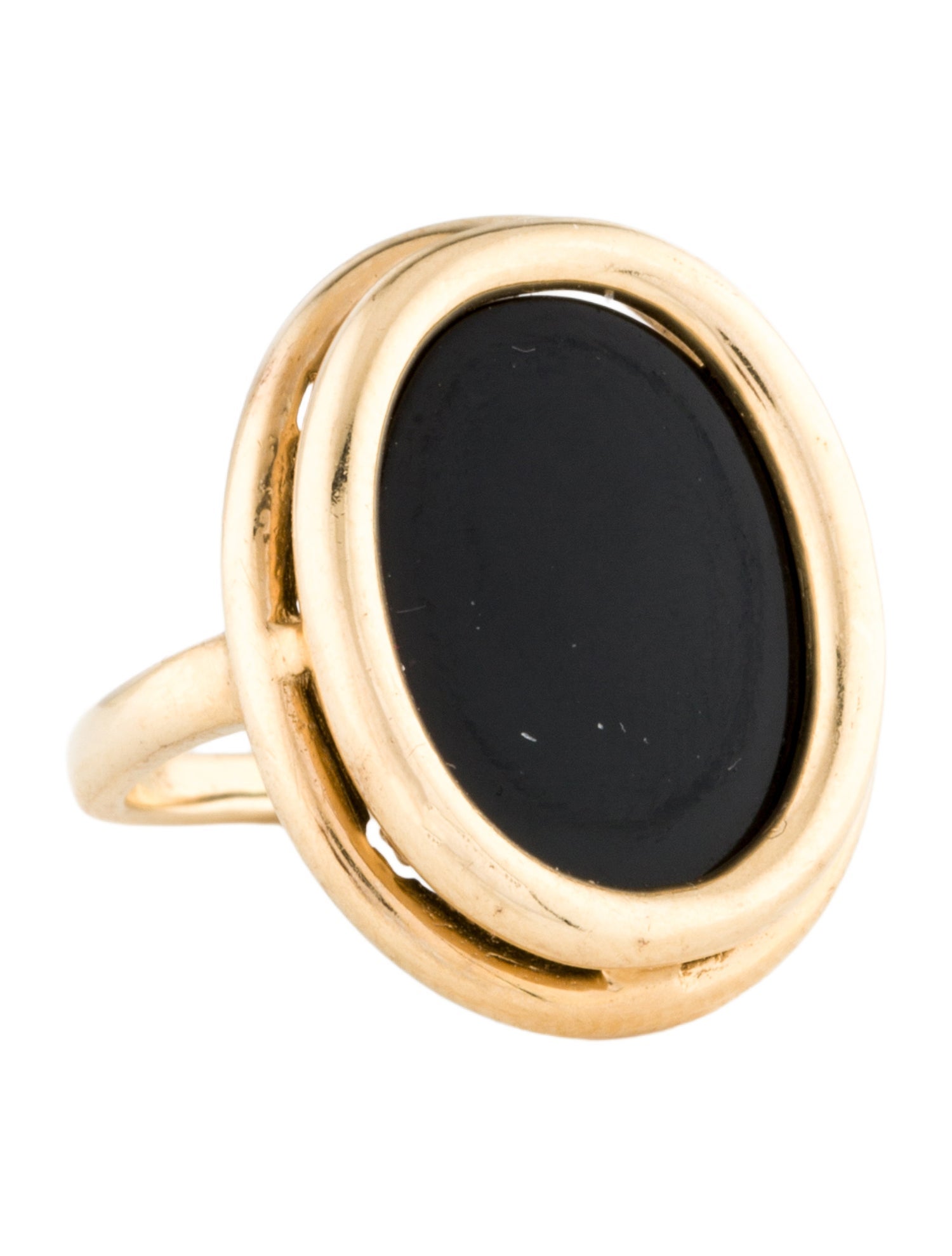 Ring 14K Onyx Cocktail