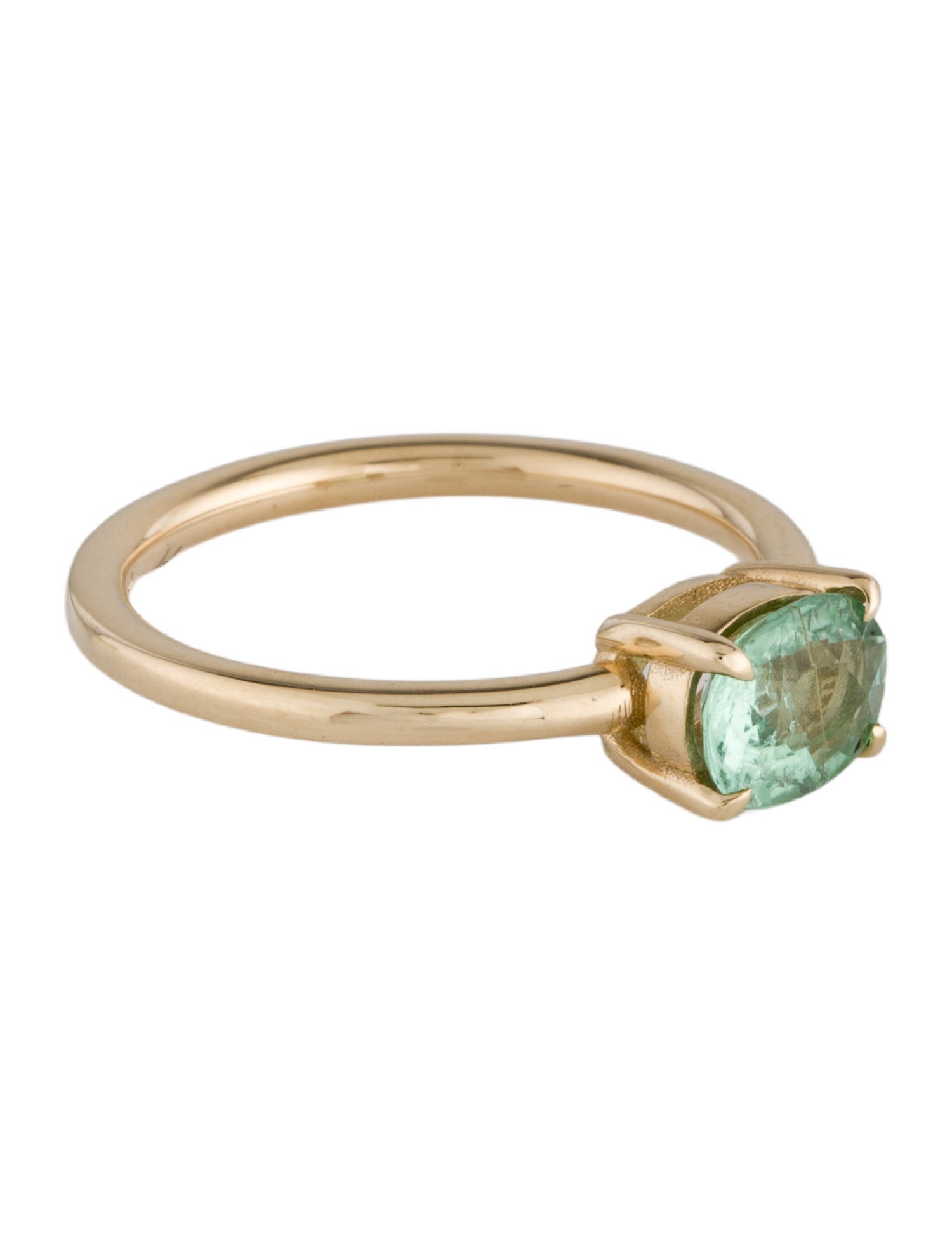 Ring 14K Mozambique Paraiba Tourmaline Cocktail