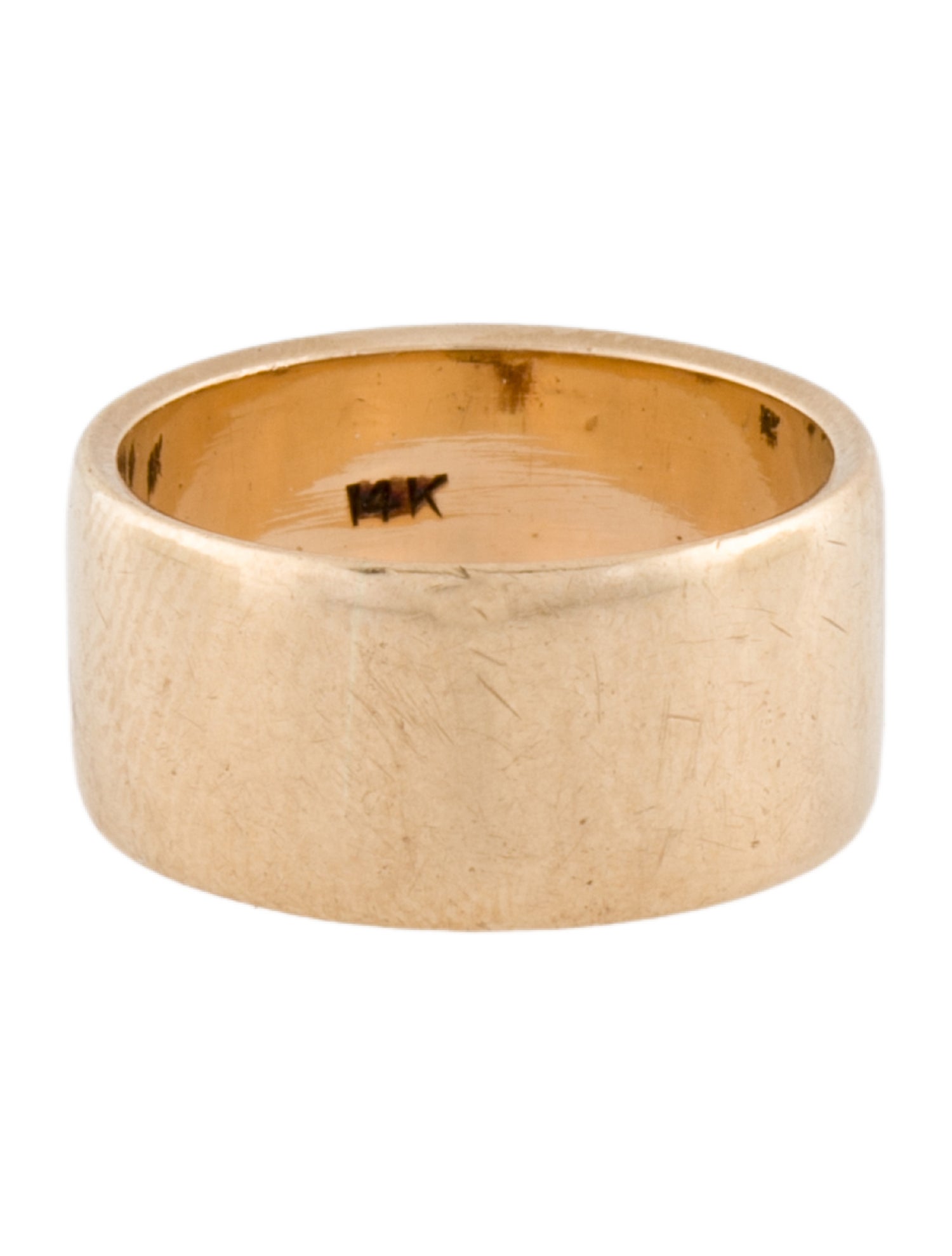 Ring 14K Cigar Band