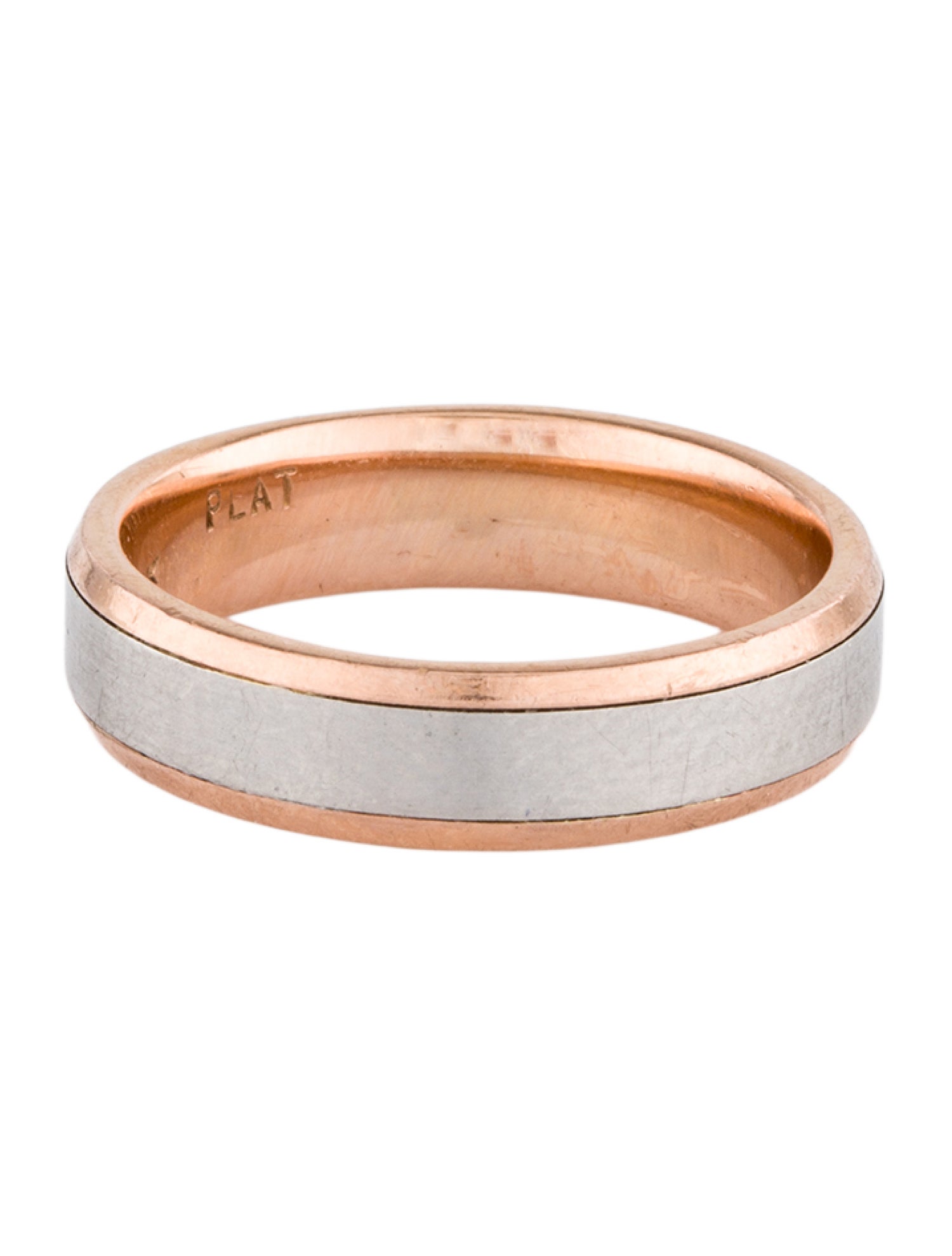 Ring Two-Tone Wedding Band