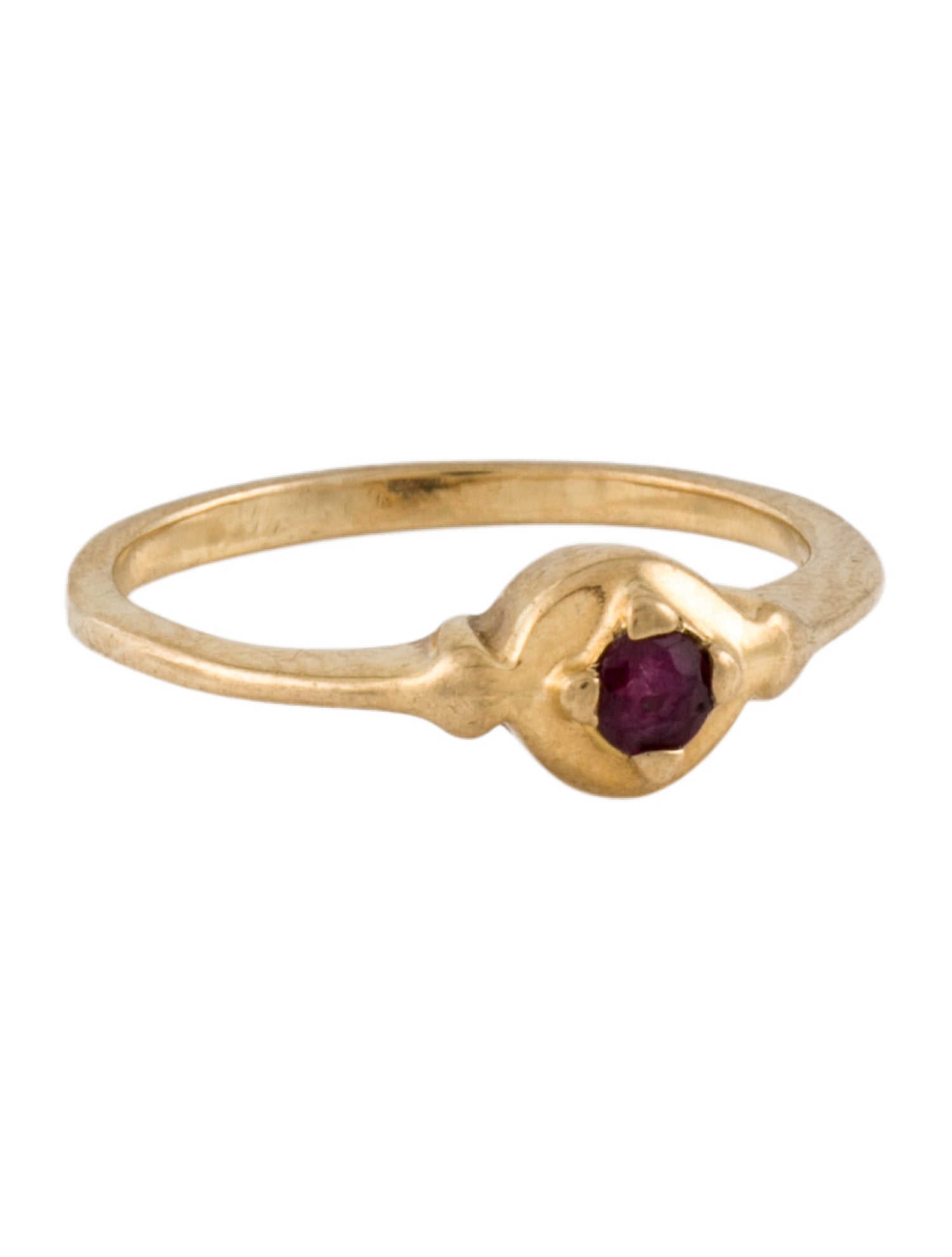 Ring 18K Ruby Cocktail