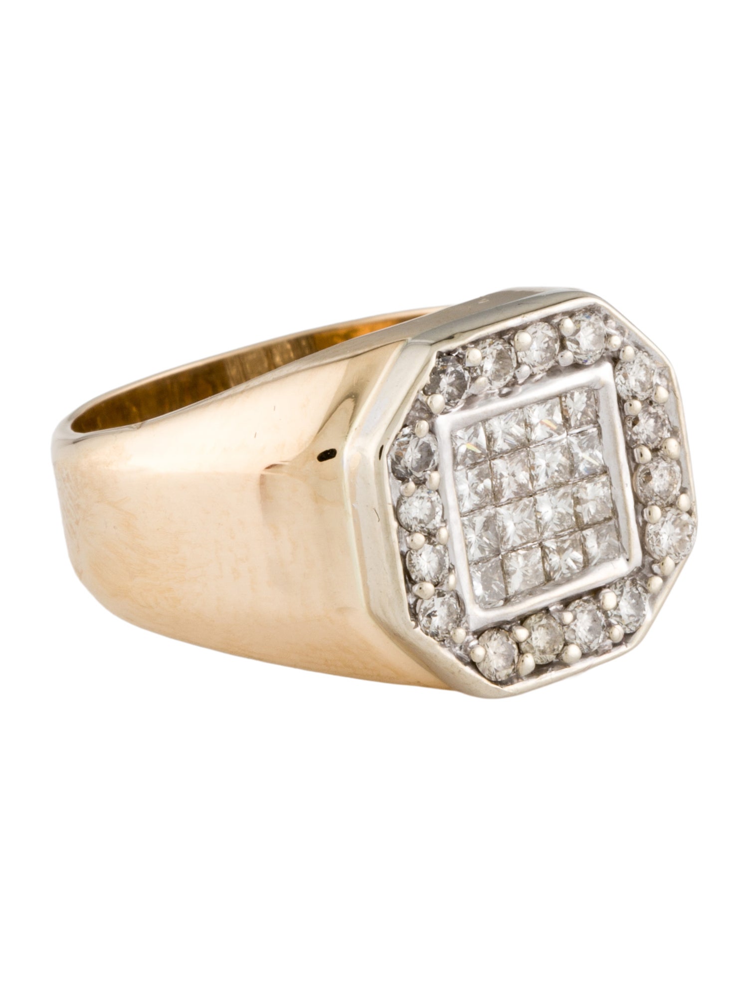 Ring 14K Diamond Cocktail Ring