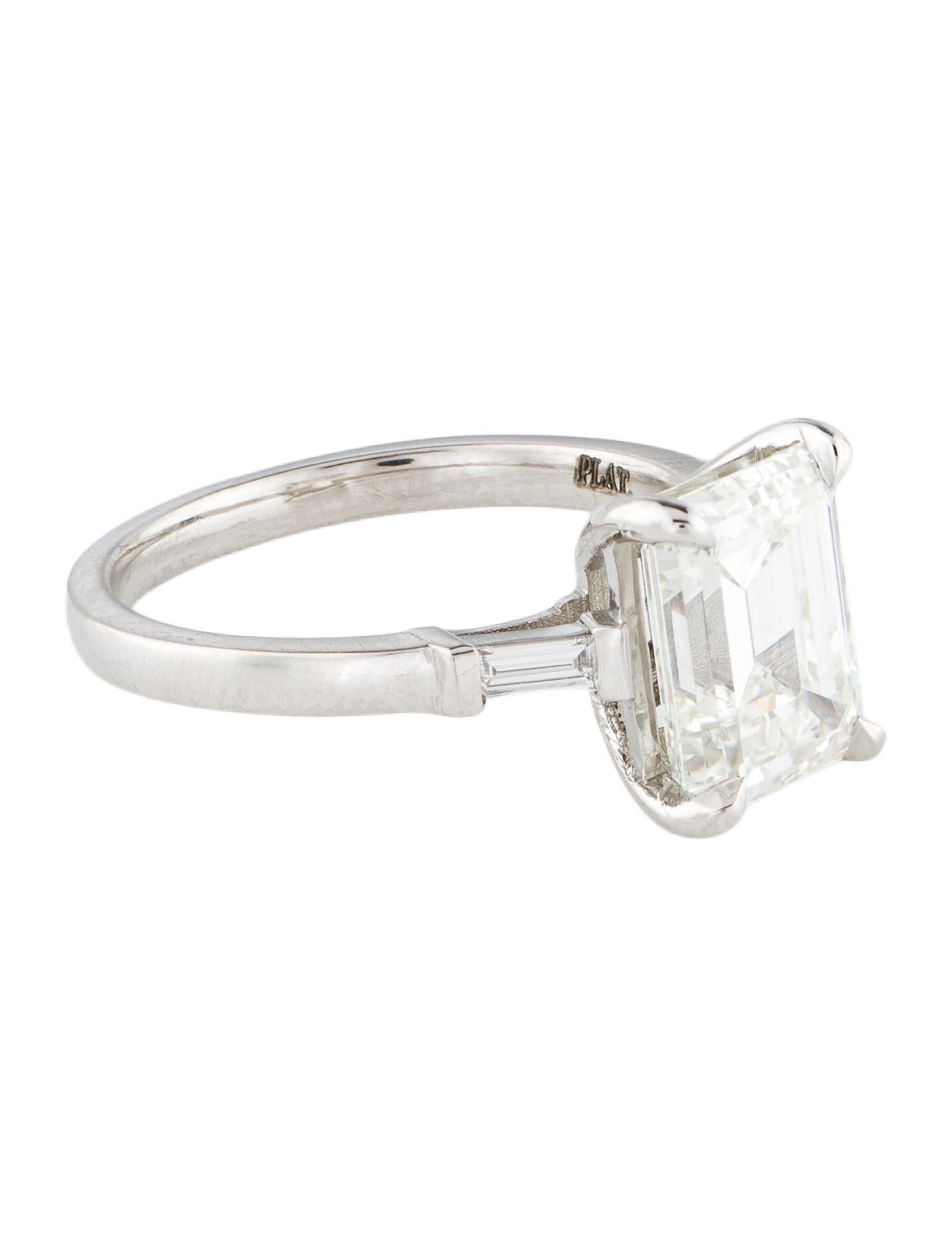 Ring Platinum 3.00ctw Diamond Engagement