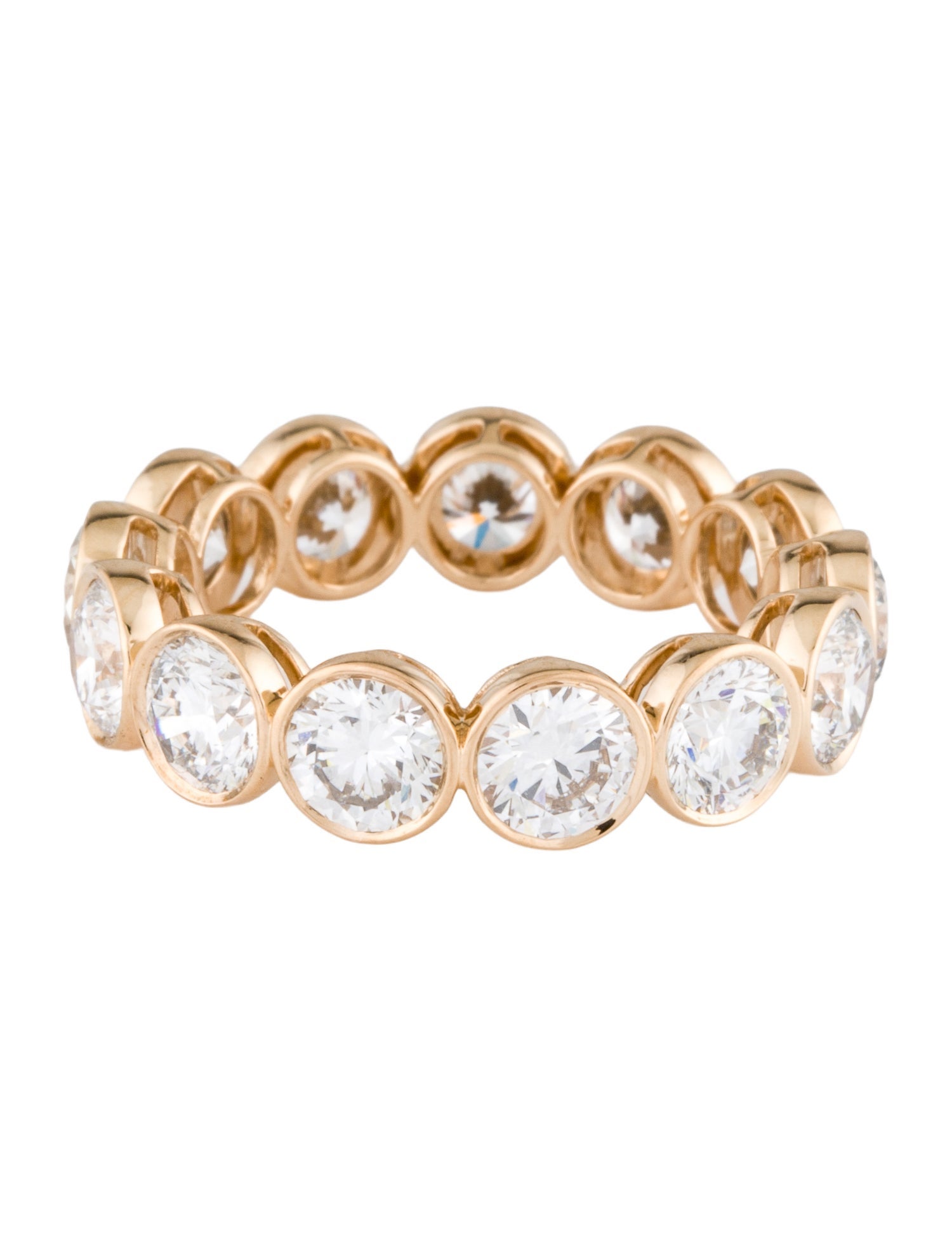 Ring 14K 4.68ctw Lab-Grown Diamond Eternity Band