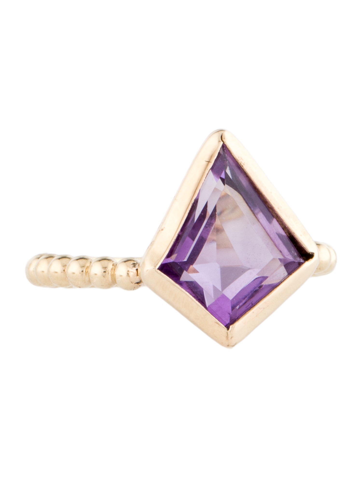 Ring 14K 2.32ctw Amethyst Cocktail Ring