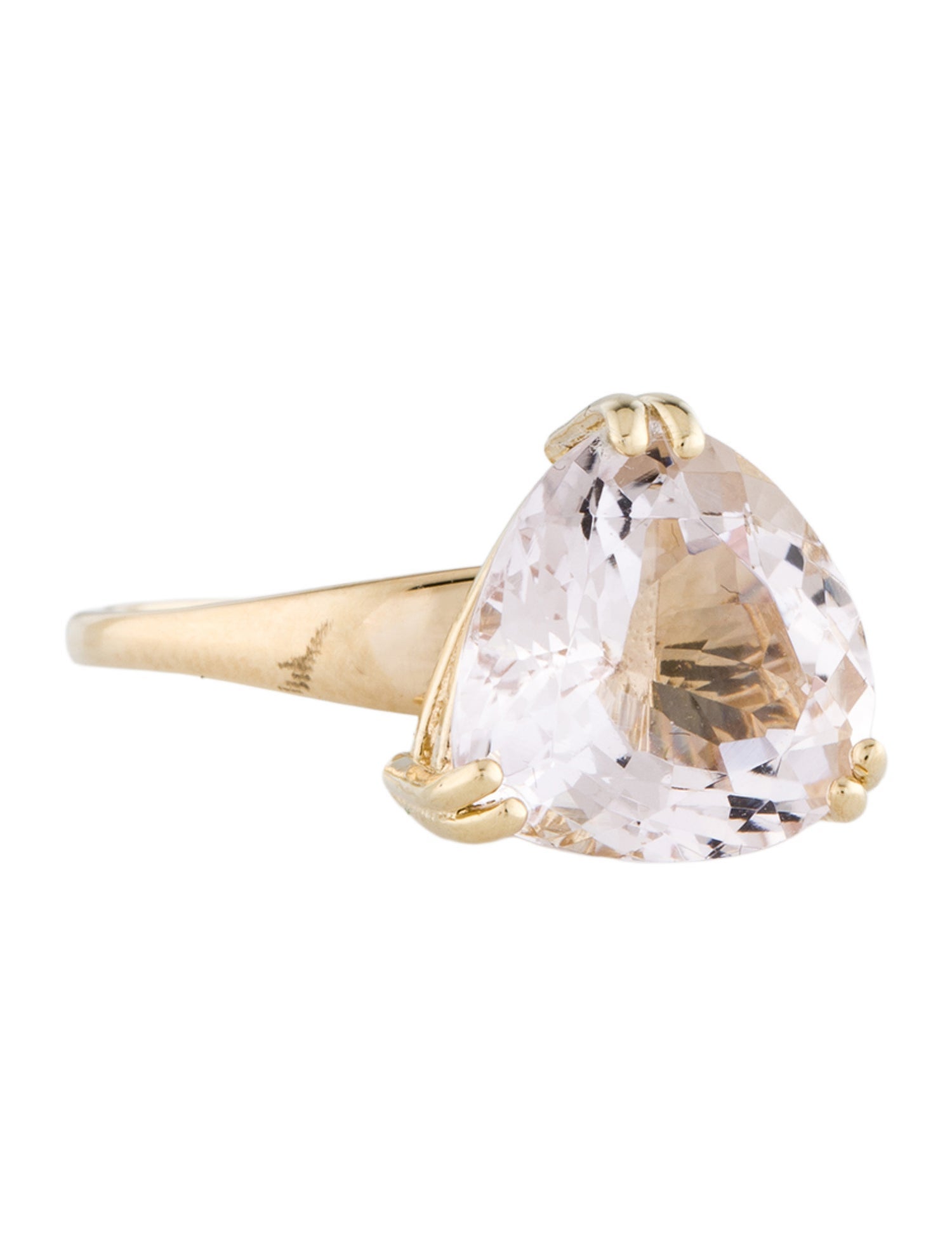 Ring 14K Morganite Cocktail