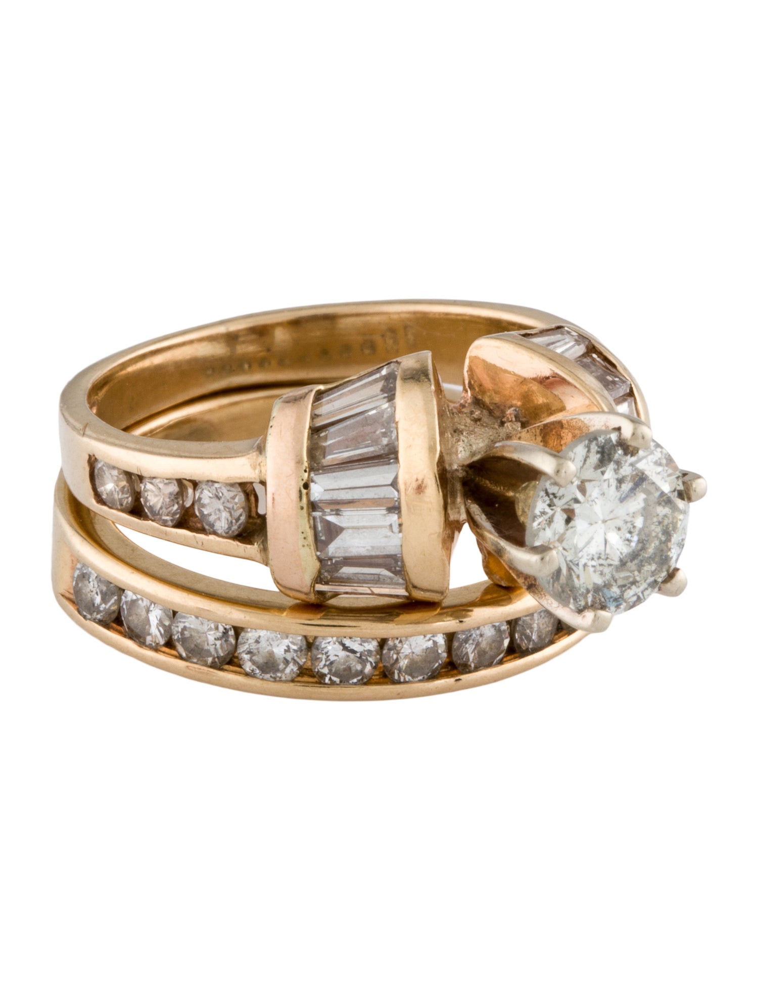 Ring 14K Wedding Set