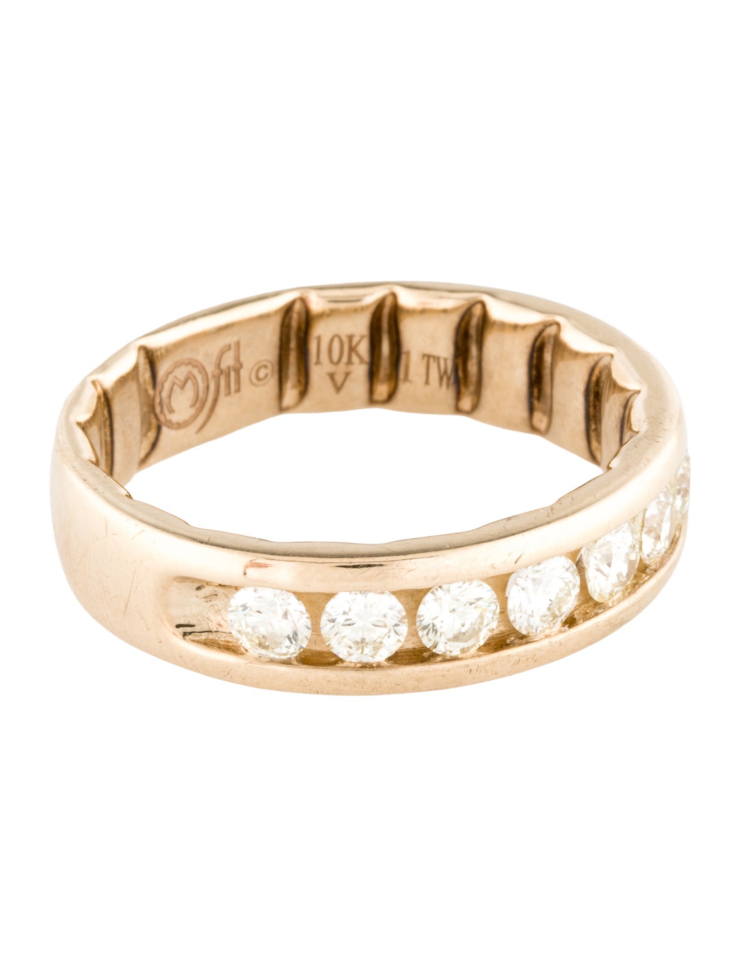 Ring M Fit 10K Diamond Band