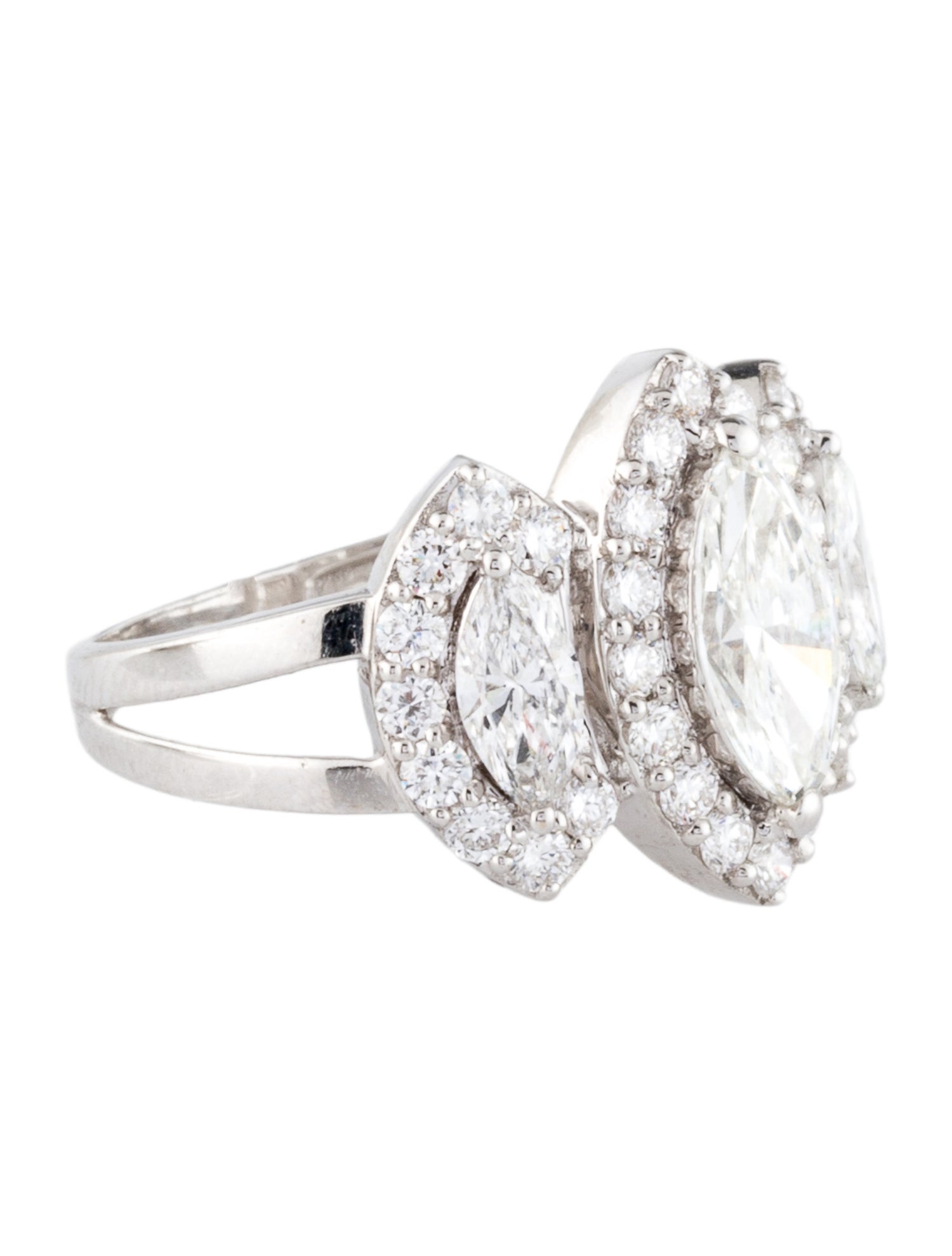 Ring 14K 1.97ctw Lab-Grown Diamond Cocktail Ring