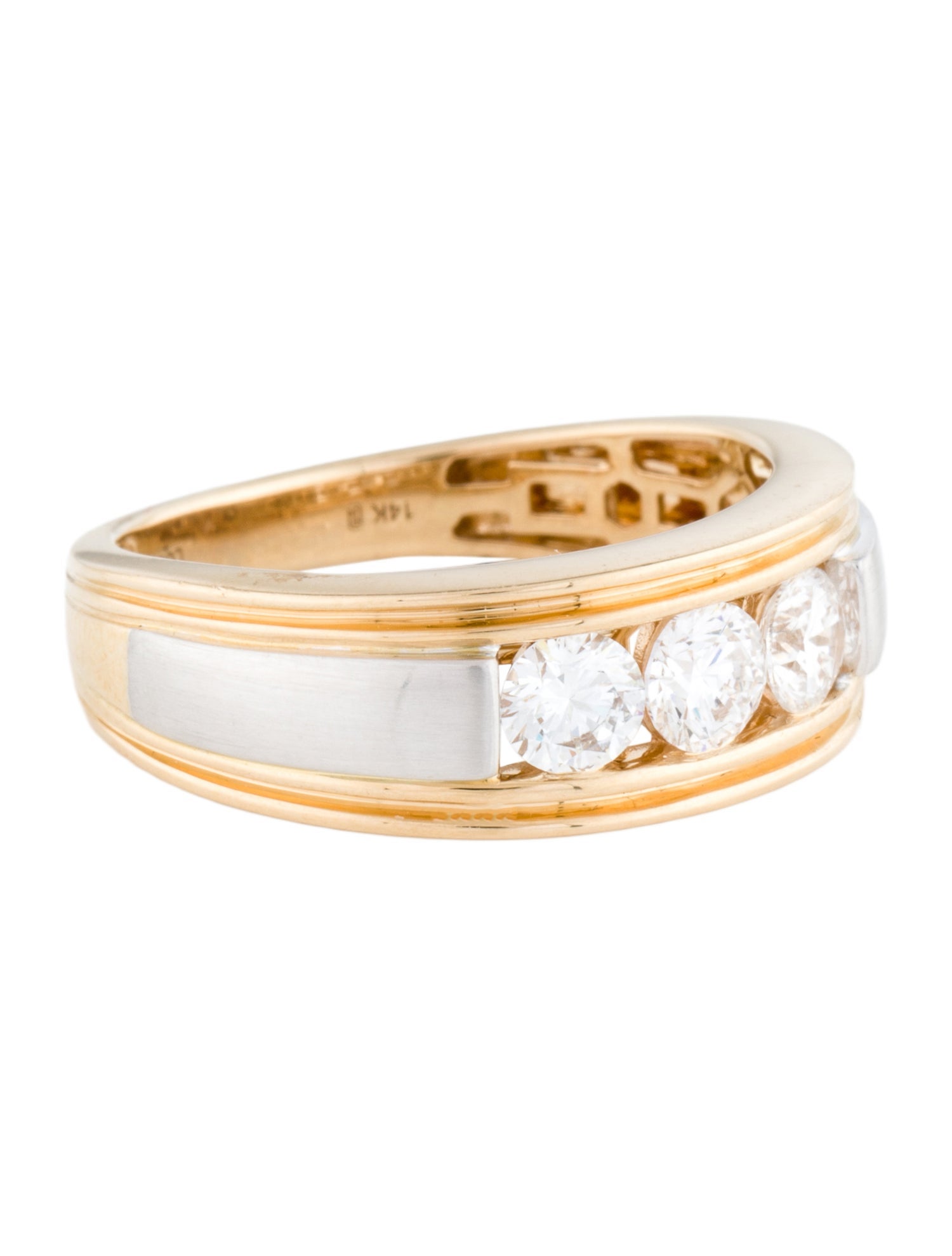 Ring 14K 1.00ctw Lab-Grown Diamond Wedding