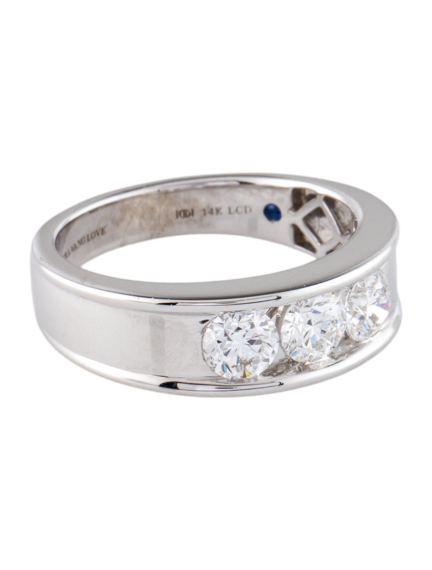 Ring Vera Wang Love 14K 1.50ctw Lab-Grown Diamond Band