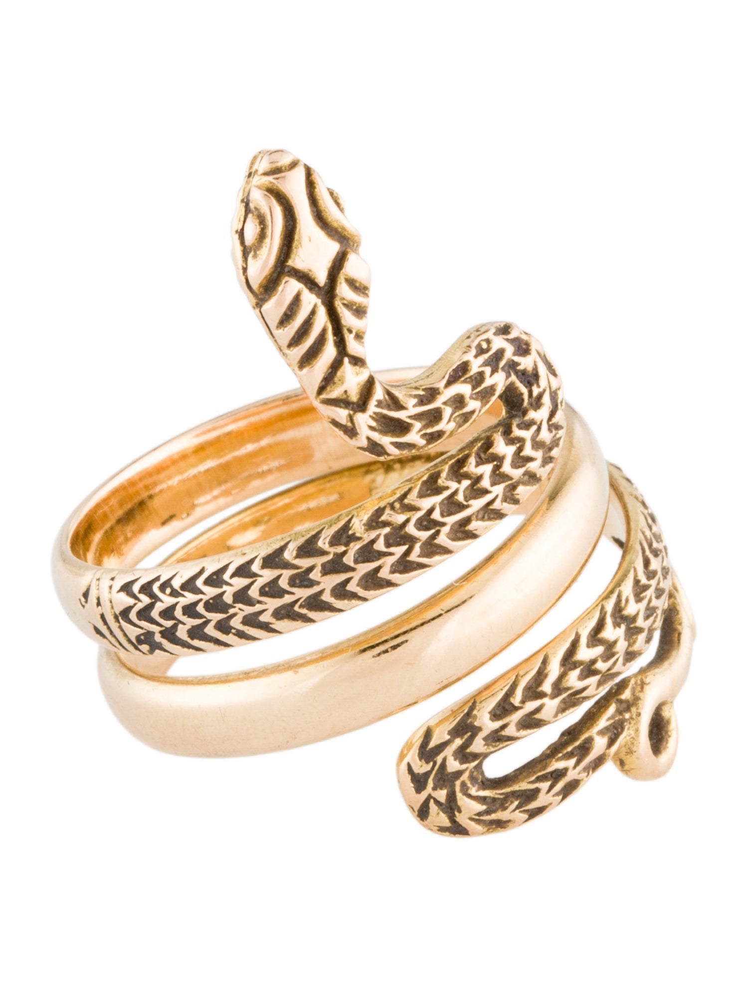 Ring 18K Snake