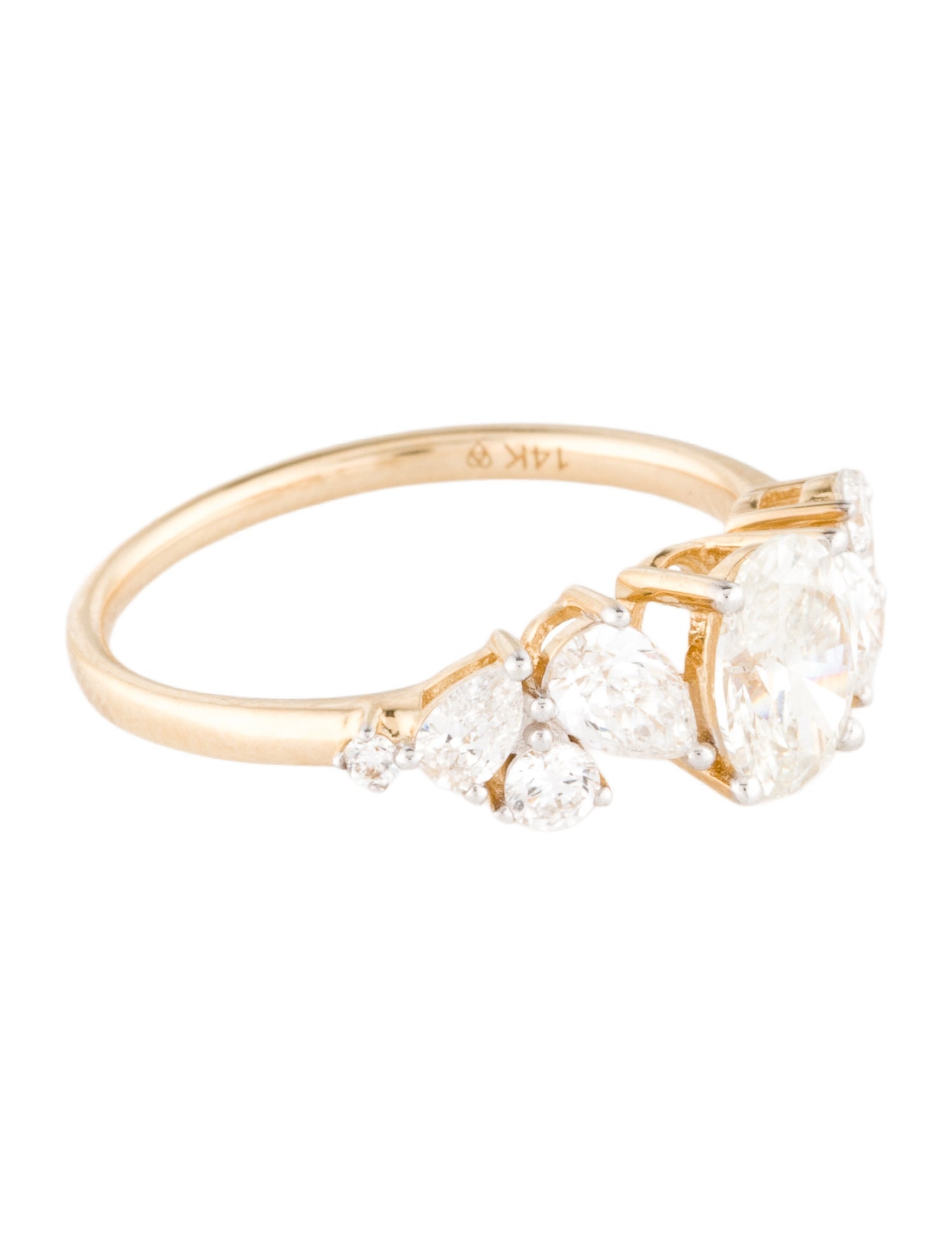 Ring 14K 1.50ctw Lab-Grown Diamond Engagement Ring