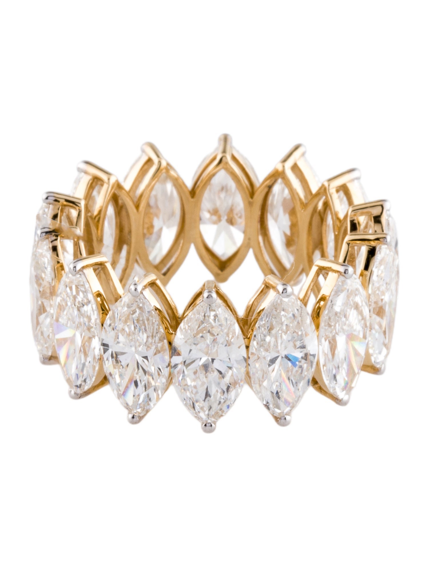 Ring 14K 12.50ctw Lab-Grown Diamond Eternity Band