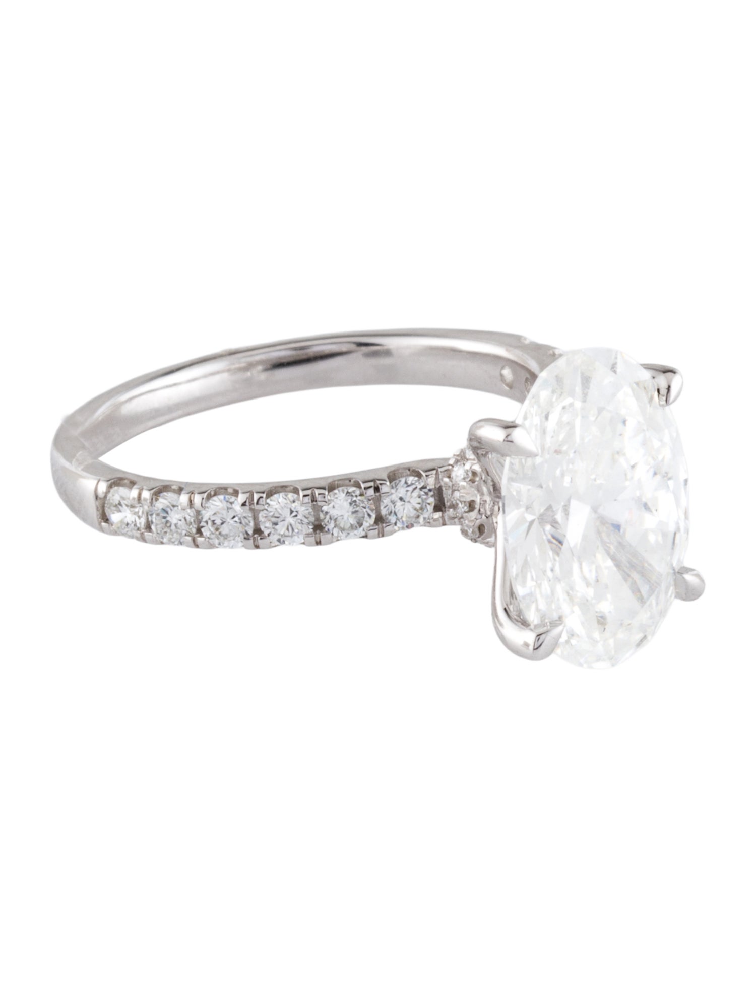 Ring 14K 3.50ct Lab-Grown Diamond Cocktail