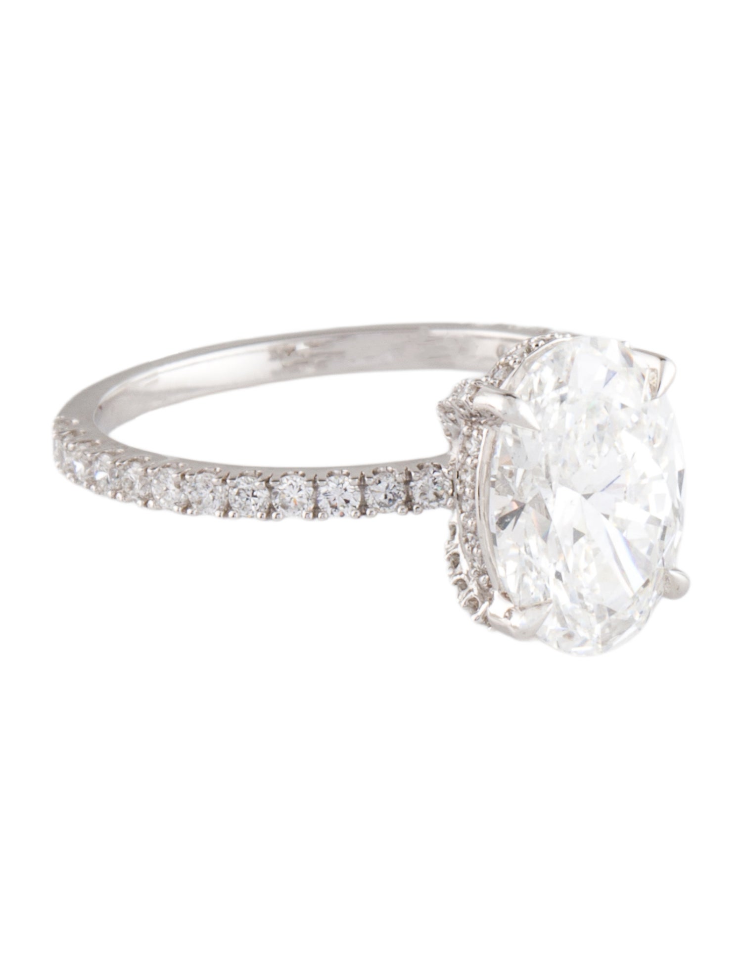 Ring 3.10ct Lab-Grown Diamond Engagement
