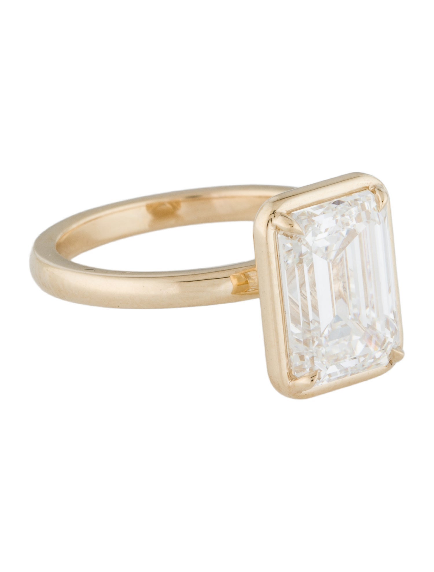 Ring 4.09ct Lab-Grown Diamond Engagement