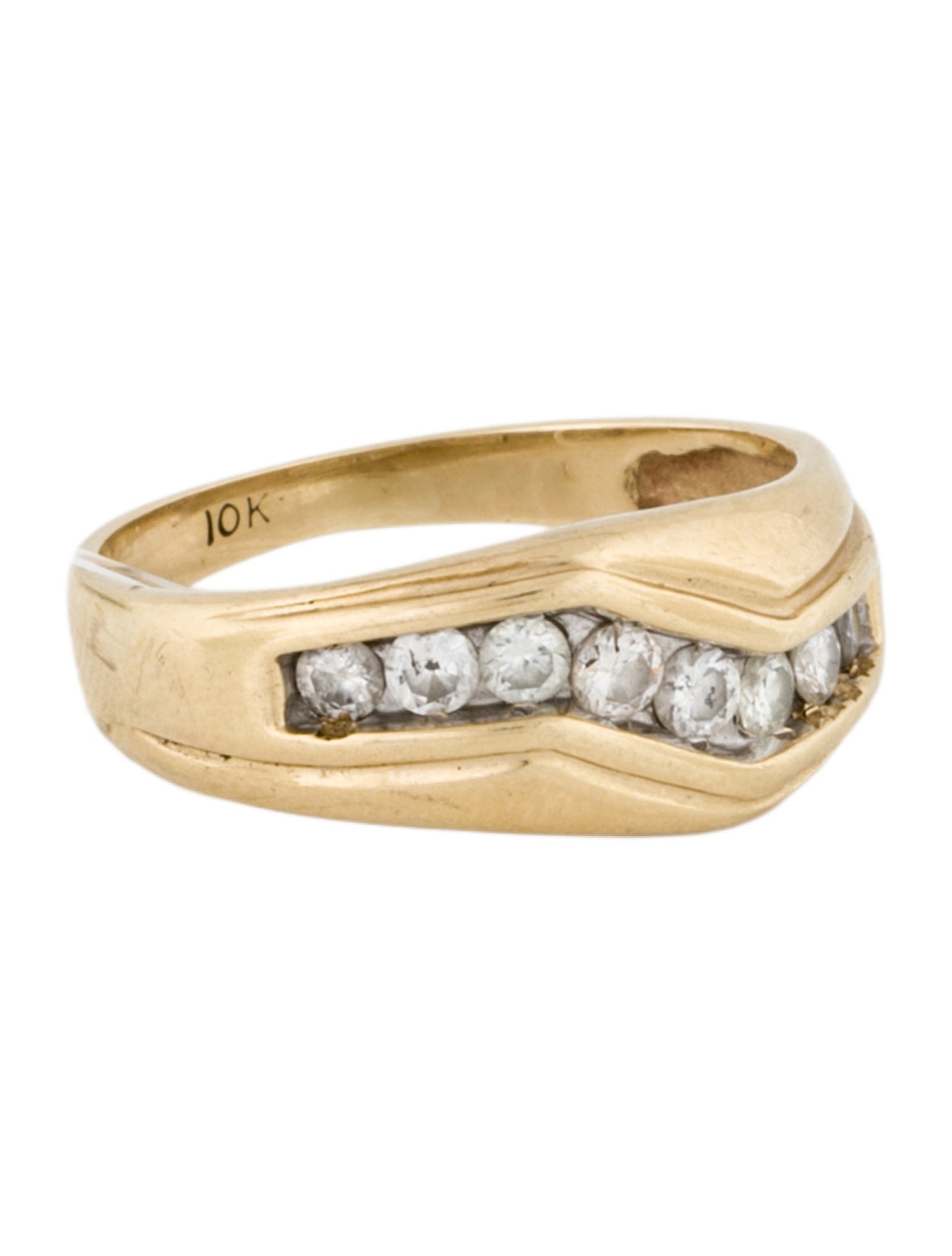 Ring 10K Diamond Band