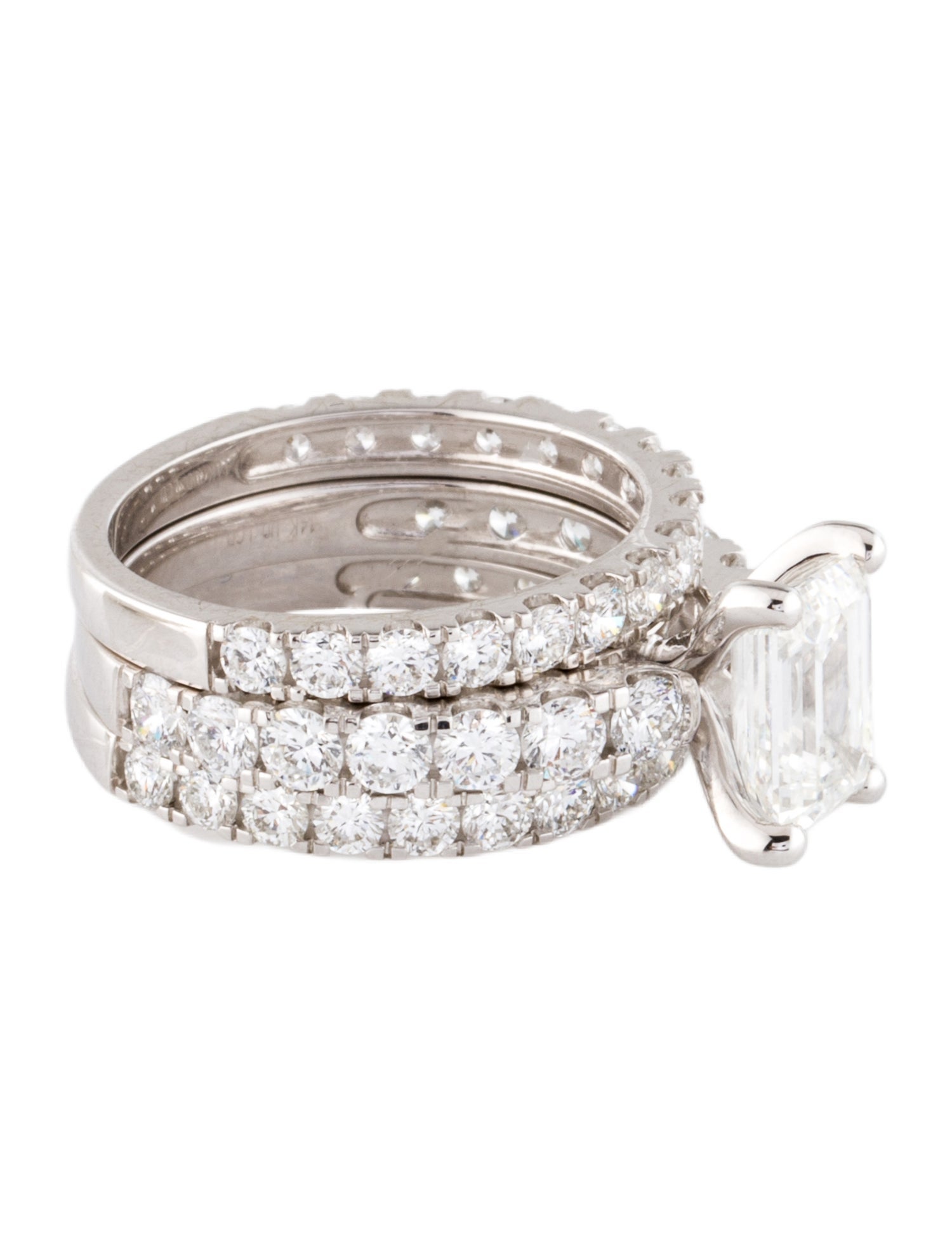 Ring 14K 5.00ctw Lab-Grown Diamond Wedding Set