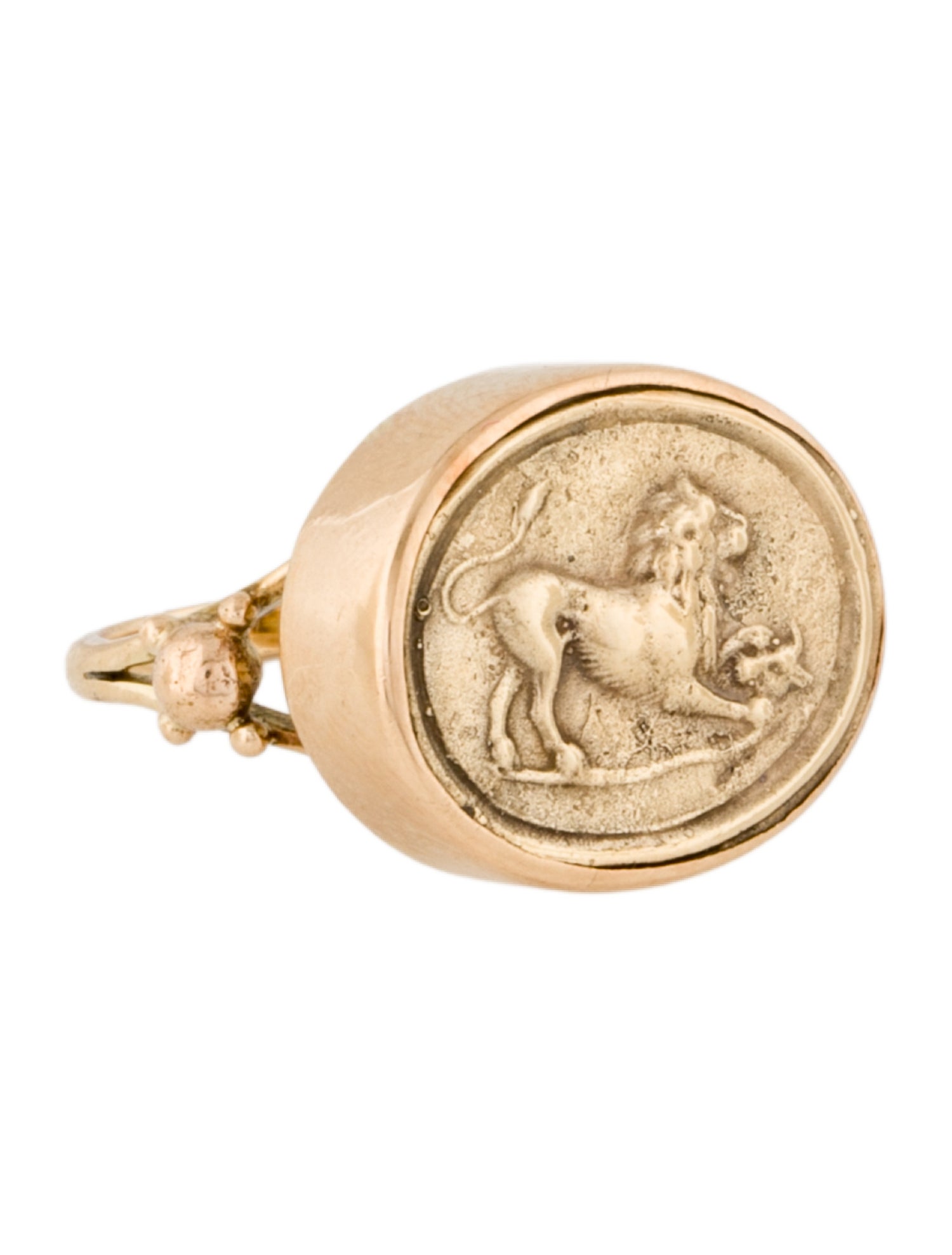 Ring 18k Lion Signet